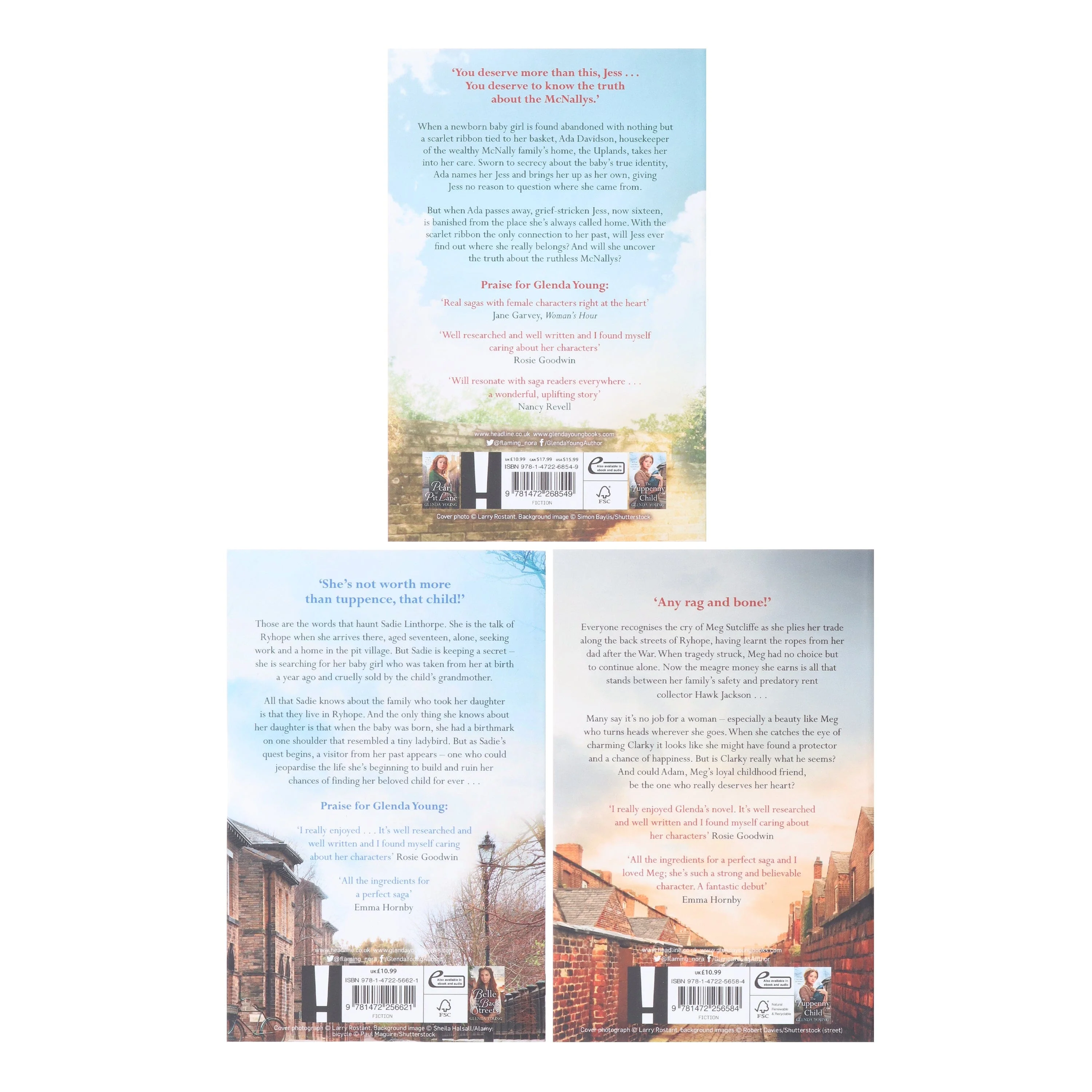 Glenda Young Novel 3 Books Collection Set - Fiction - Paperback - Image 3