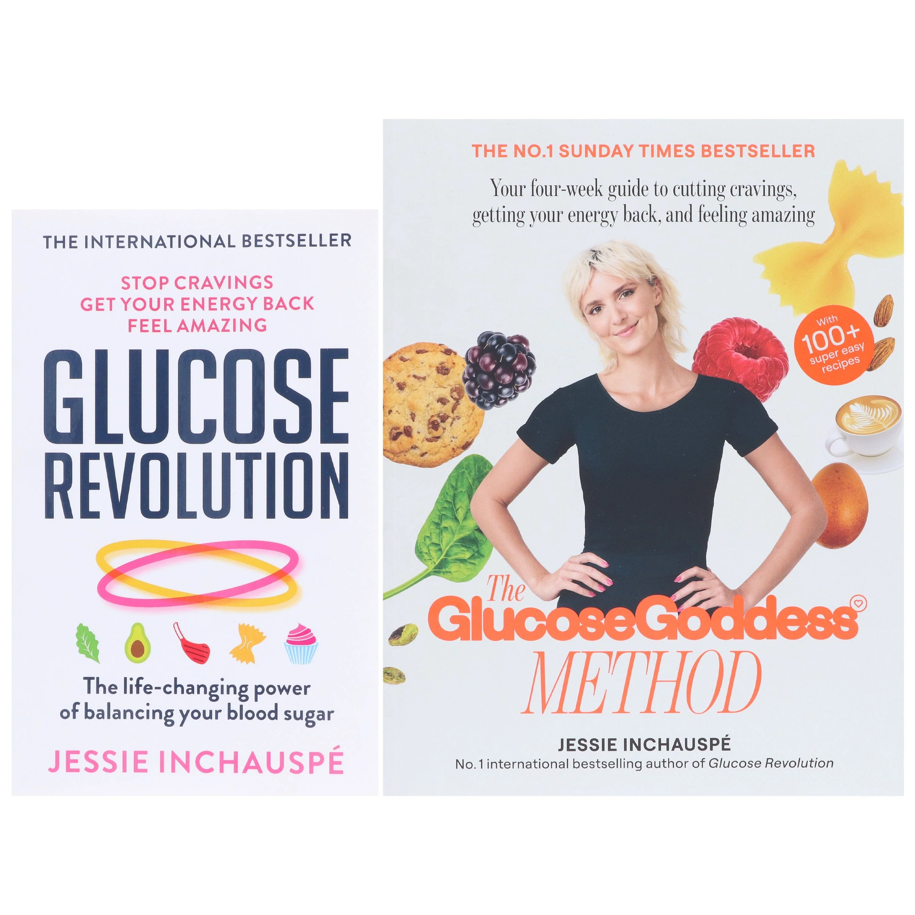 Damaged - Glucose Revolution & The Glucose Goddess Method By Jessie Inchauspe 2 Books Collection Set- Non Fiction - Paperback - T 36 - Image 2