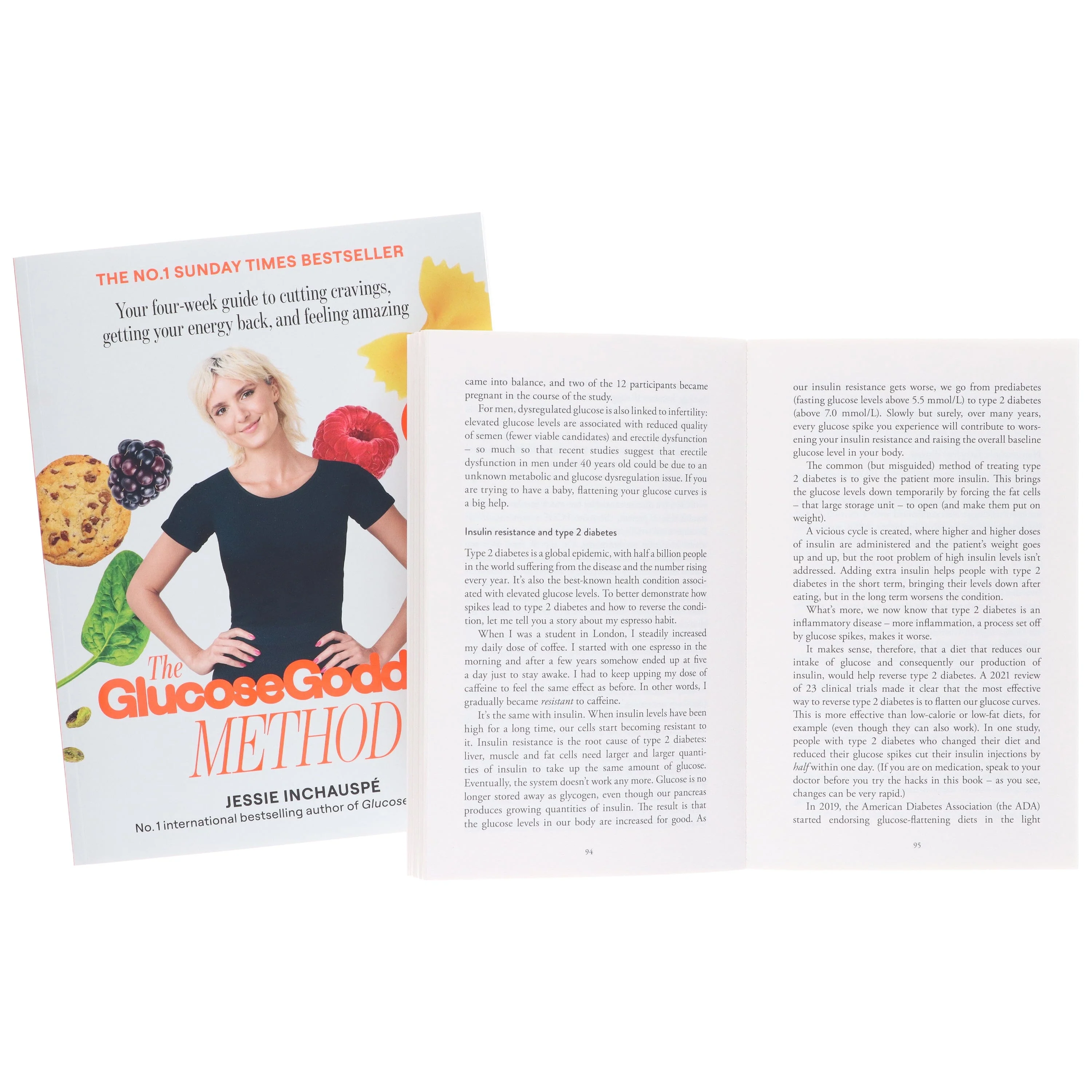 Damaged - Glucose Revolution & The Glucose Goddess Method By Jessie Inchauspe 2 Books Collection Set- Non Fiction - Paperback - T 36 - Image 6