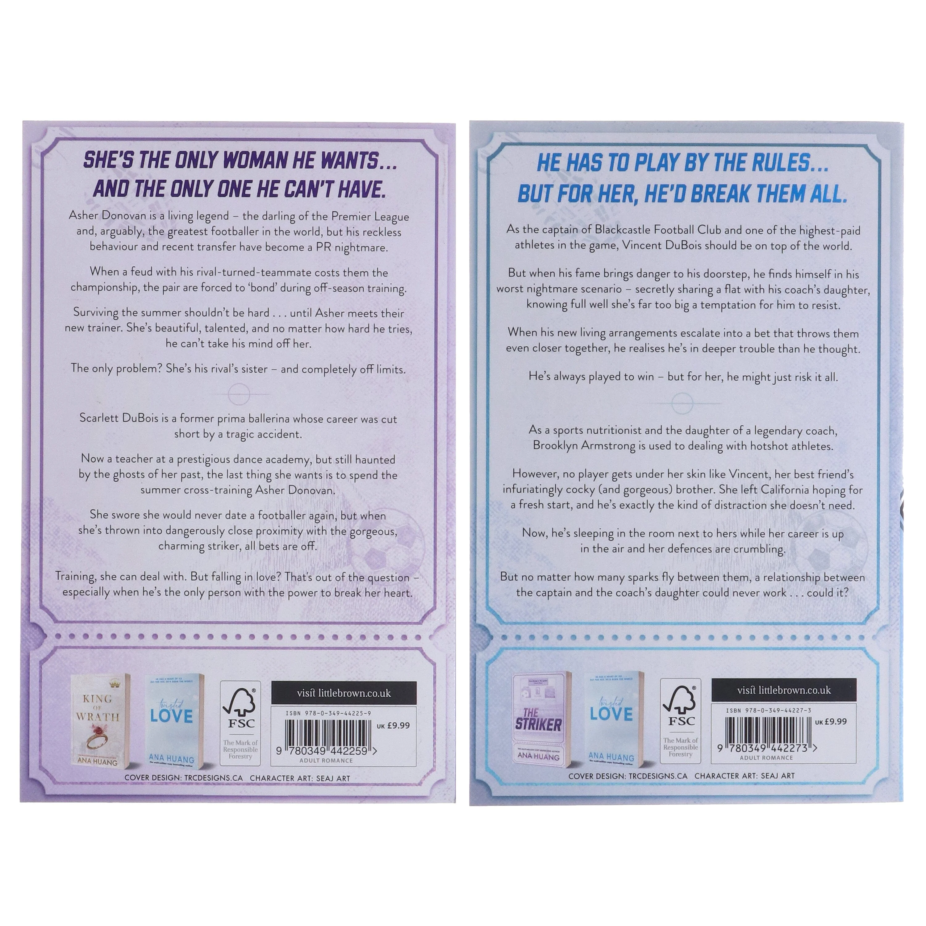 Gods of the Game Series (The Striker & The Defender) by Ana Huang 2 Books Collection Set - Fiction - Paperback - Image 3