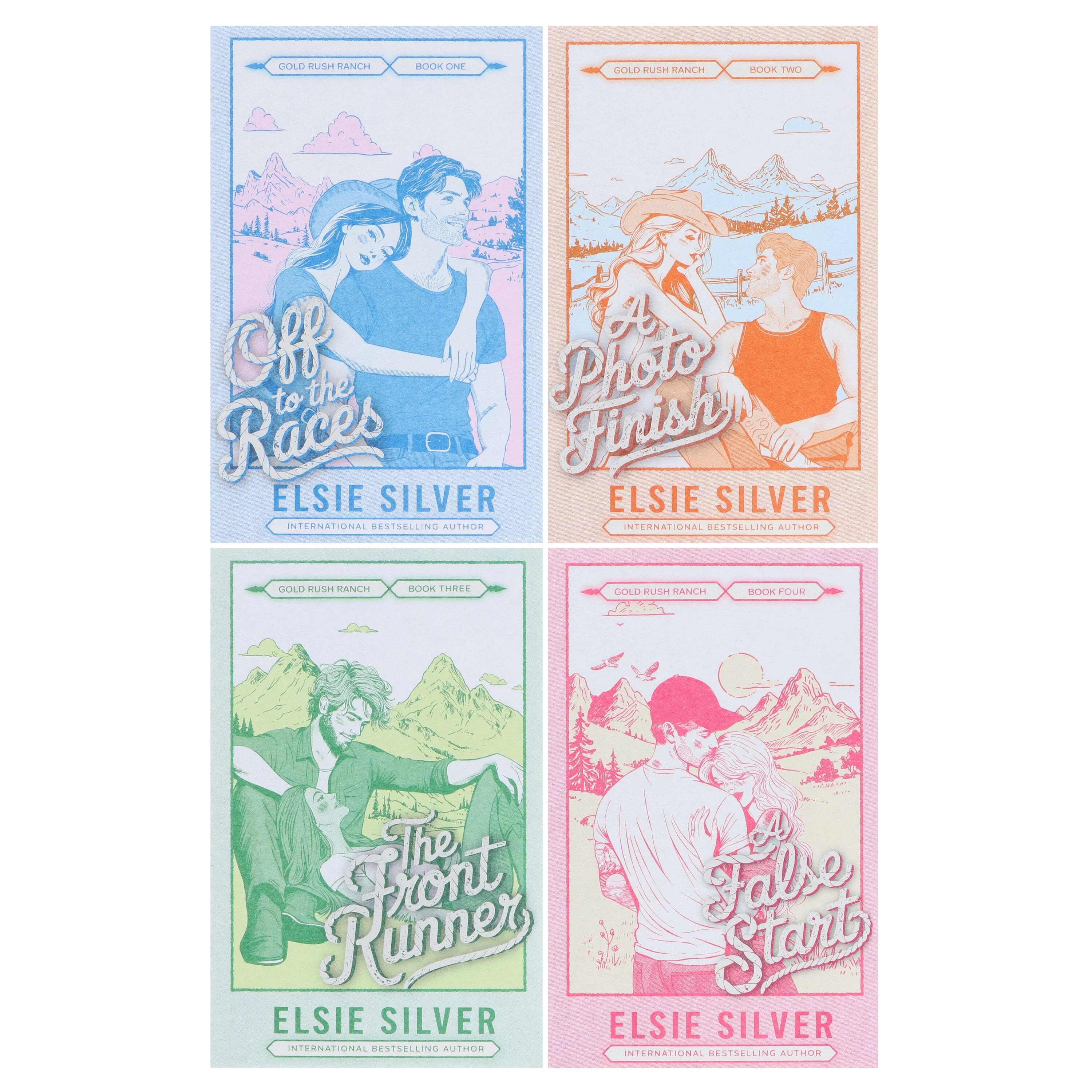 Gold Rush Ranch Series By Elsie Silver: 4 Books Complete Collection Box Set - Fiction - Paperback - Image 2