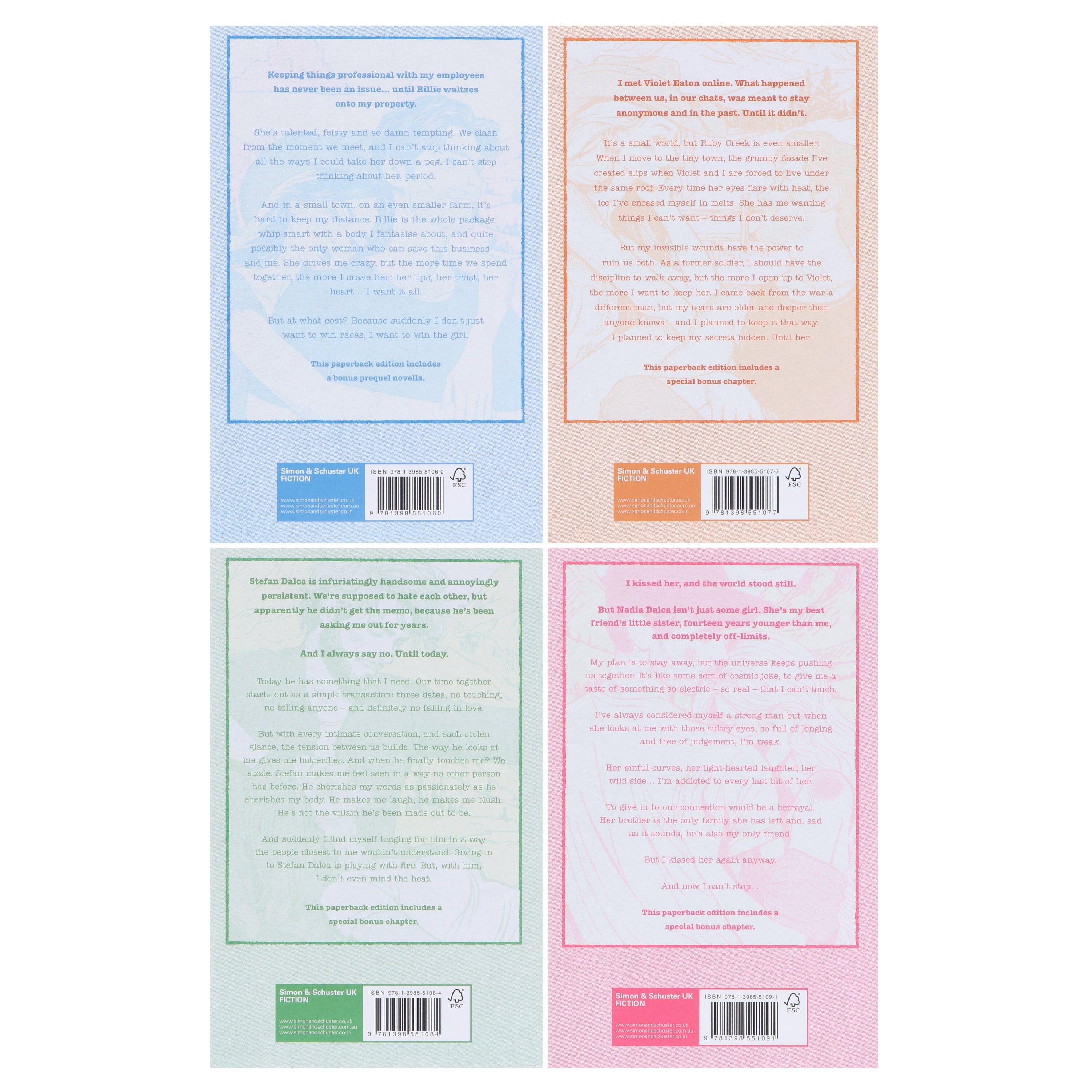 Gold Rush Ranch Series By Elsie Silver: 4 Books Complete Collection Box Set - Fiction - Paperback - Image 3