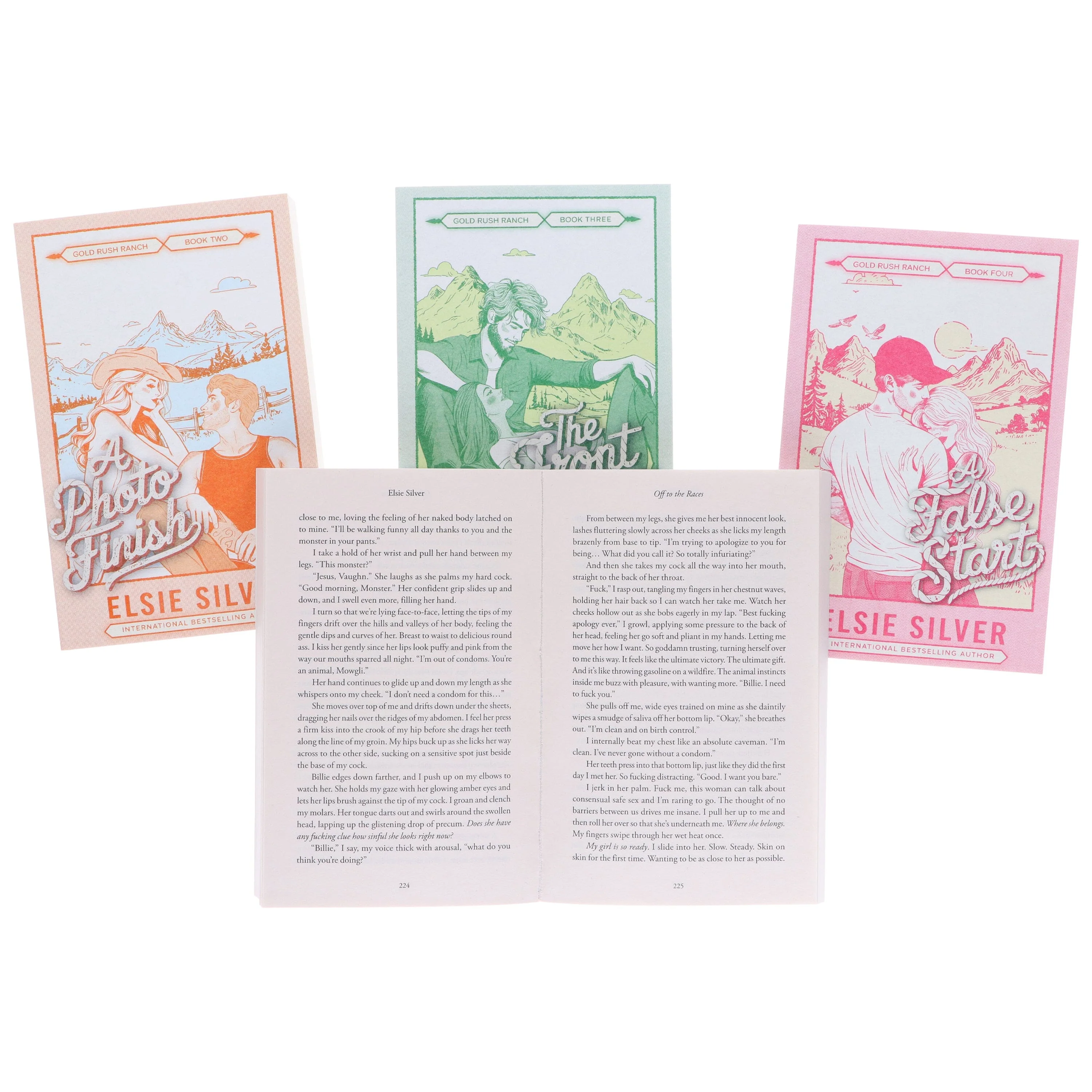 Gold Rush Ranch Series By Elsie Silver: 4 Books Complete Collection Box Set - Fiction - Paperback - Image 7