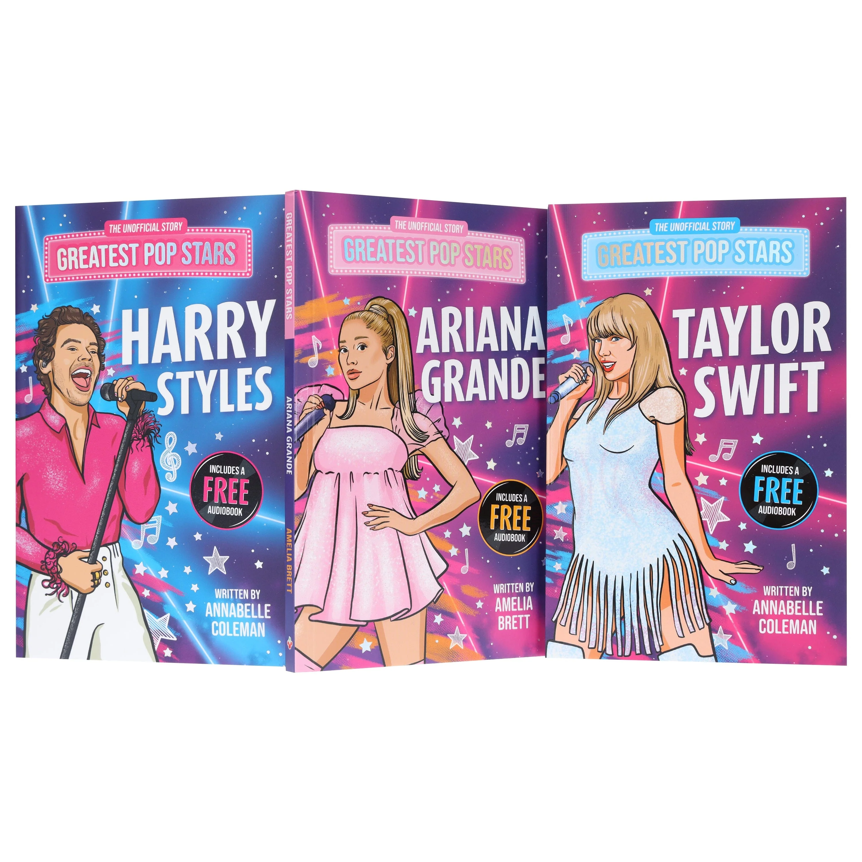 Greatest Pop Stars Series 3 Books Collection Set (Includes A Free Audiobook) - Ages 7-9 - Paperback - Image 4