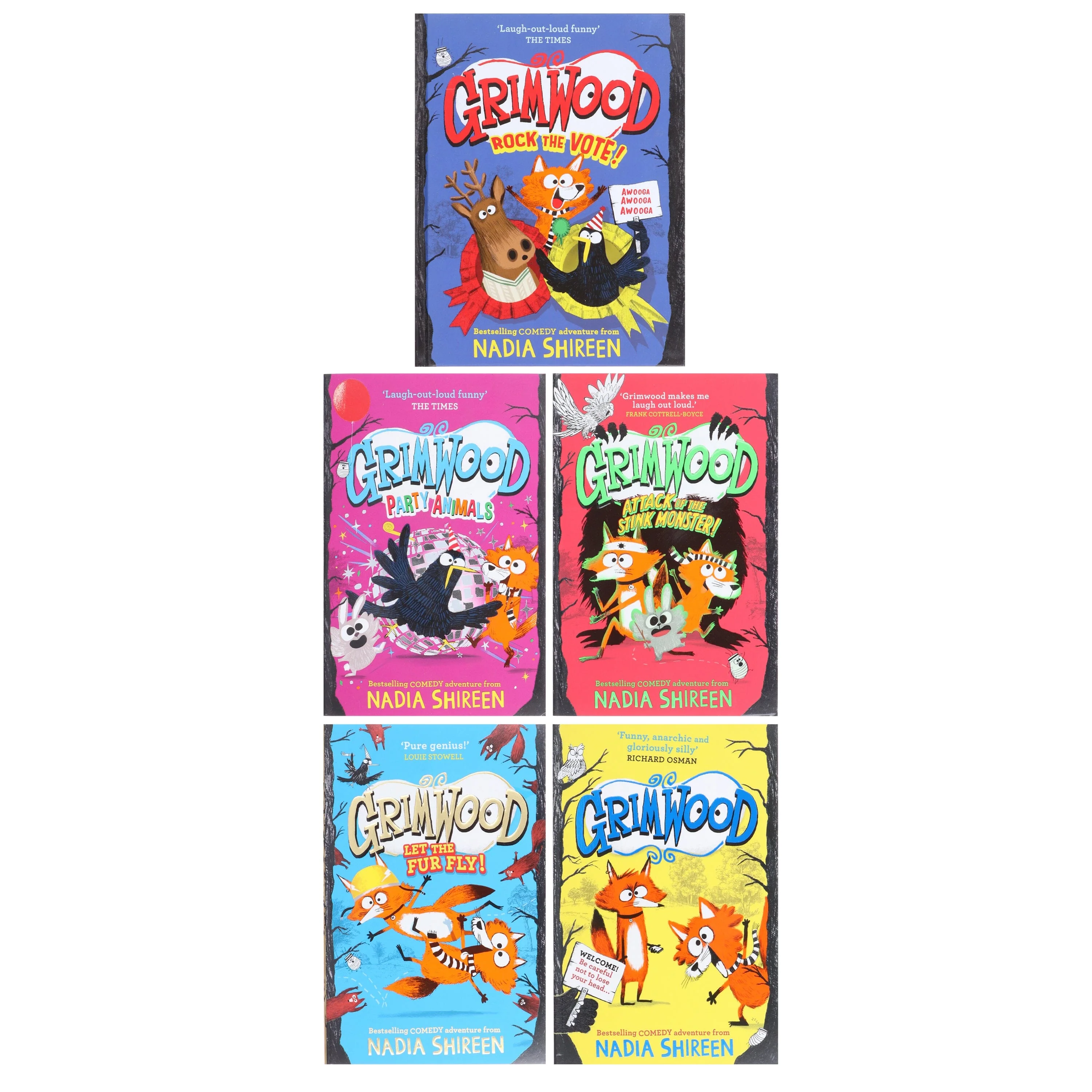 Grimwood Series by Nadia Shireen 5 Books Collection Set - Ages 6+ - Paperback - Image 2