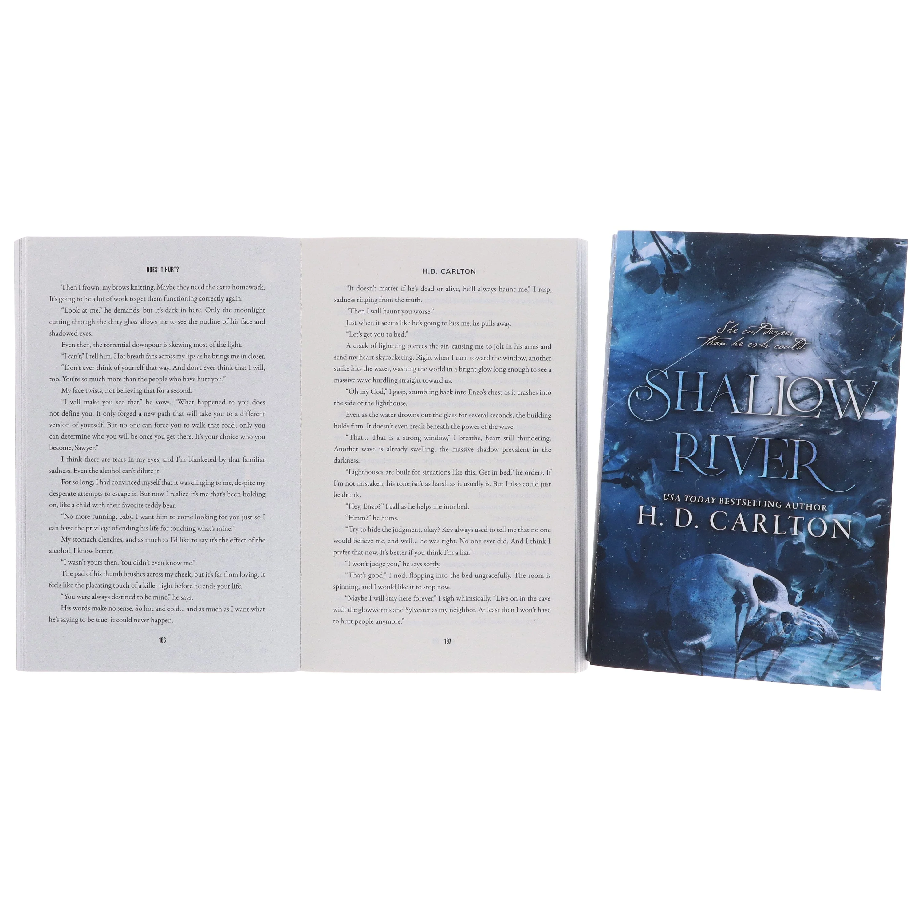 H. D. Carlton Collection (Does It Hurt? & Shallow River) 2 Books Set - Fiction - Paperback - Image 7
