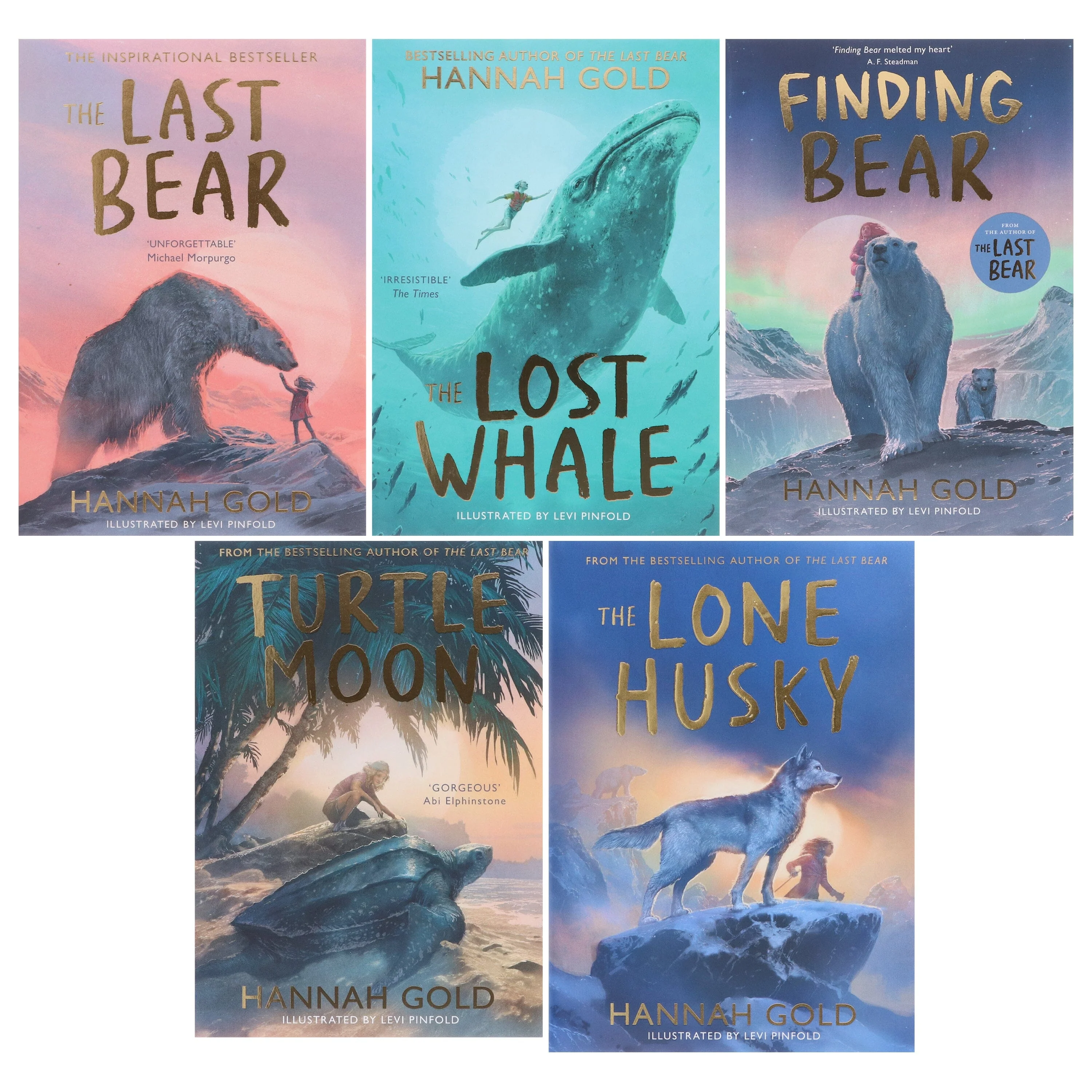 Hannah Gold Colllection Illustrated 5 Books Set - Ages 8+ - Paperback/Hardback - Image 2