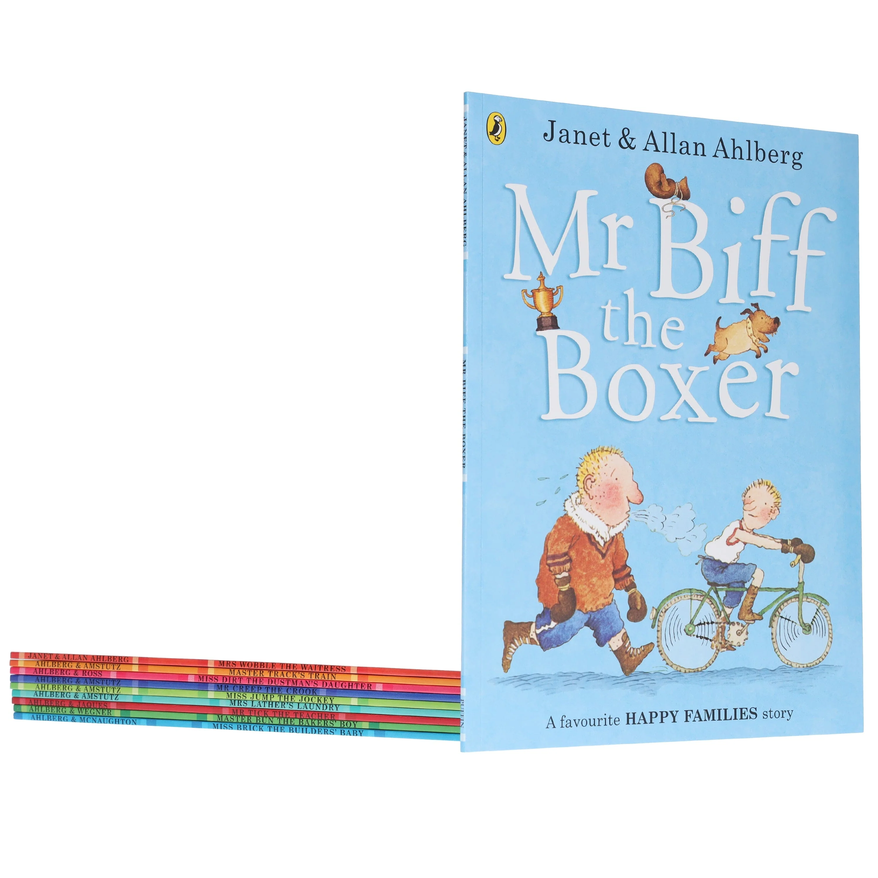Happy Families Series by Allan Ahlberg & Others Illustrated 10 Books Collection Set - Ages 5-7 - Paperback - Image 5