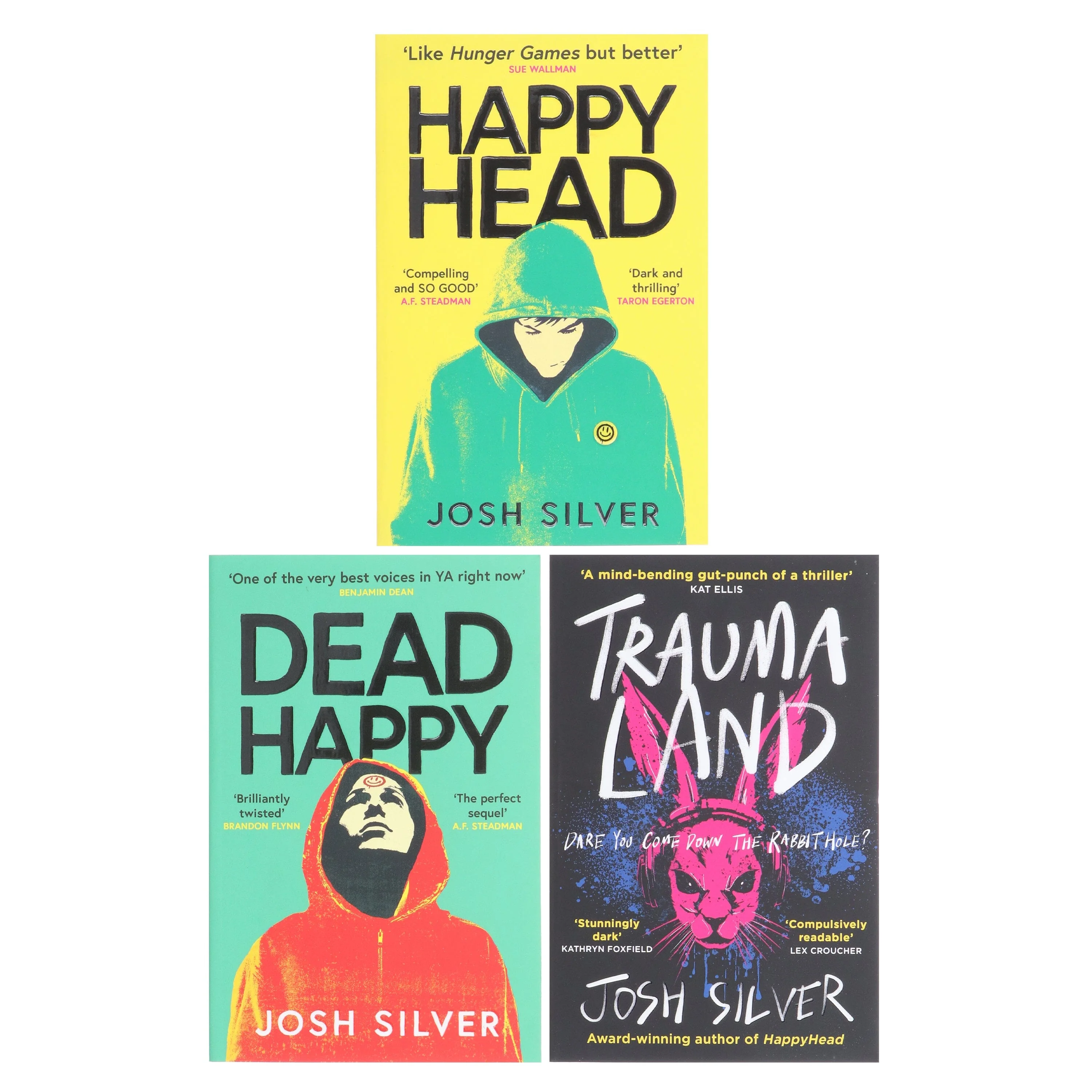 Happy Head Series By Josh Silver 3 Books Collection Set - Ages 14+ - Paperback - Image 2