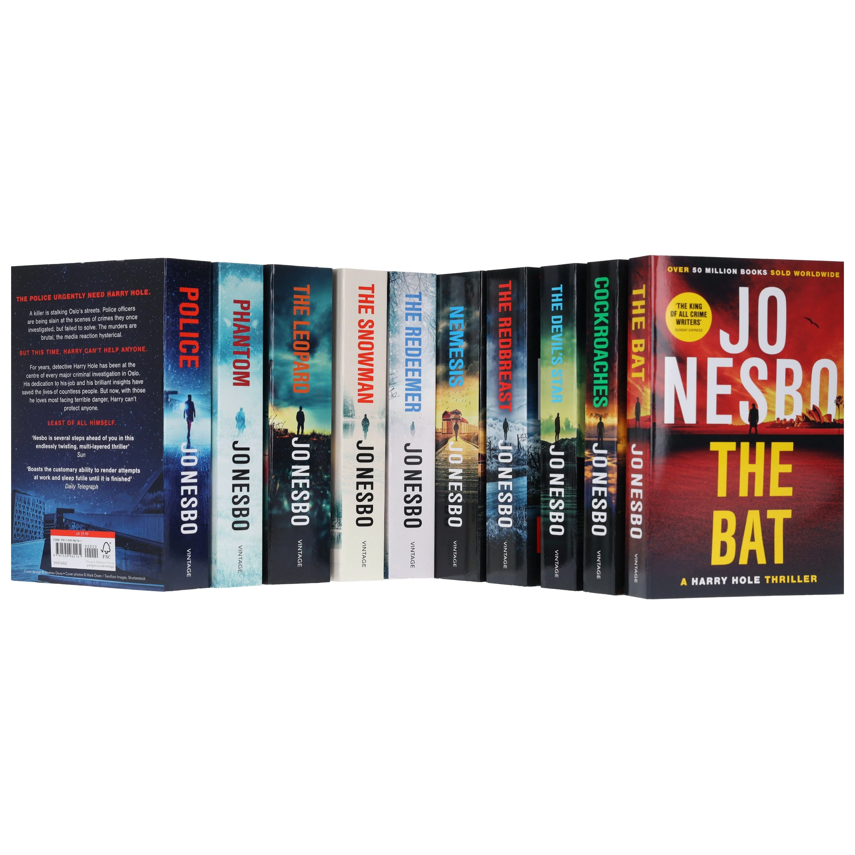 Harry Hole Series (Book 1-10) By Jo Nesbo: 10 Books Collection Set - Fiction - Paperback - Image 4