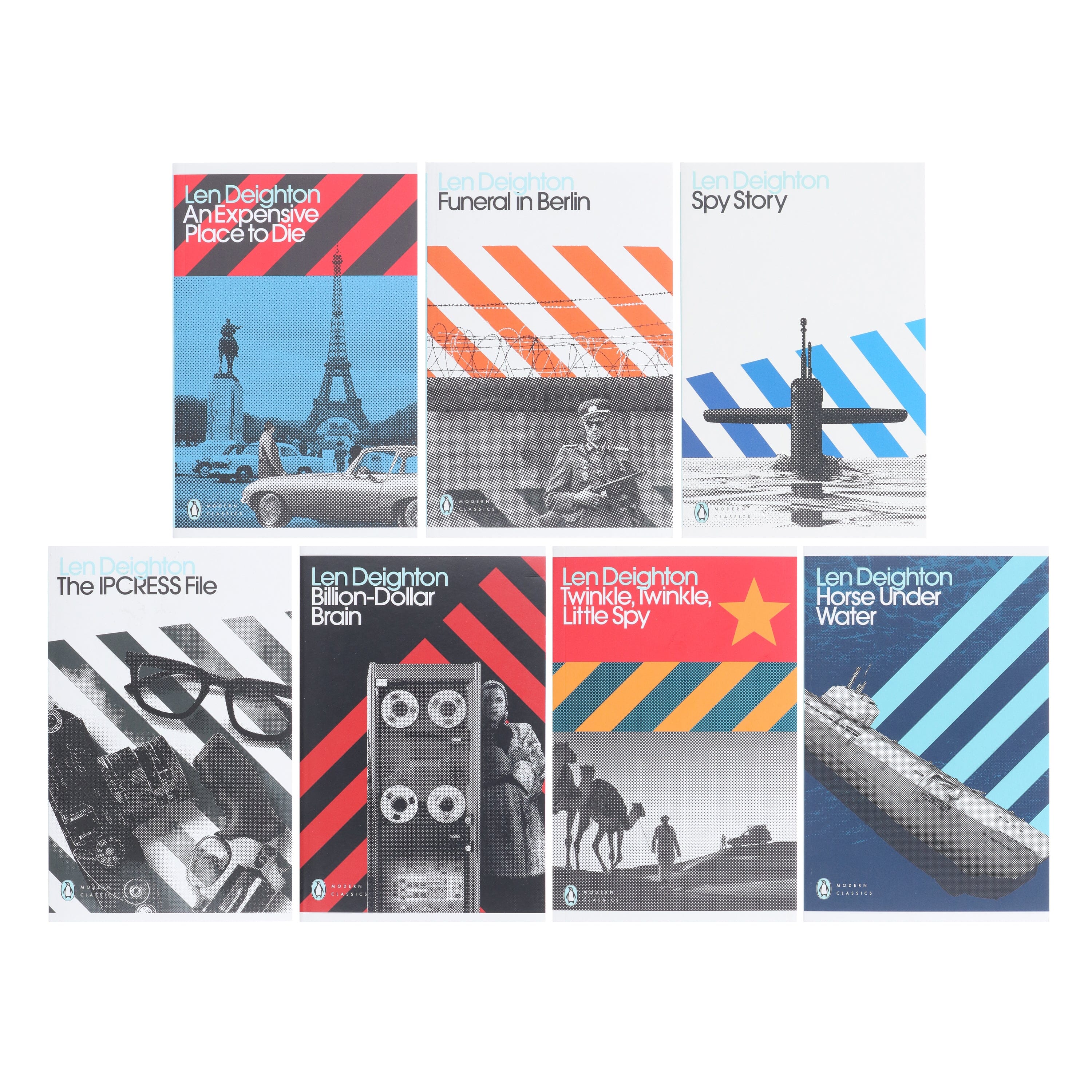 Harry Palmer Series by Len Deighton 7 Books Collection Set (Penguin Modern Classics) - Fiction - Paperback - Image 2