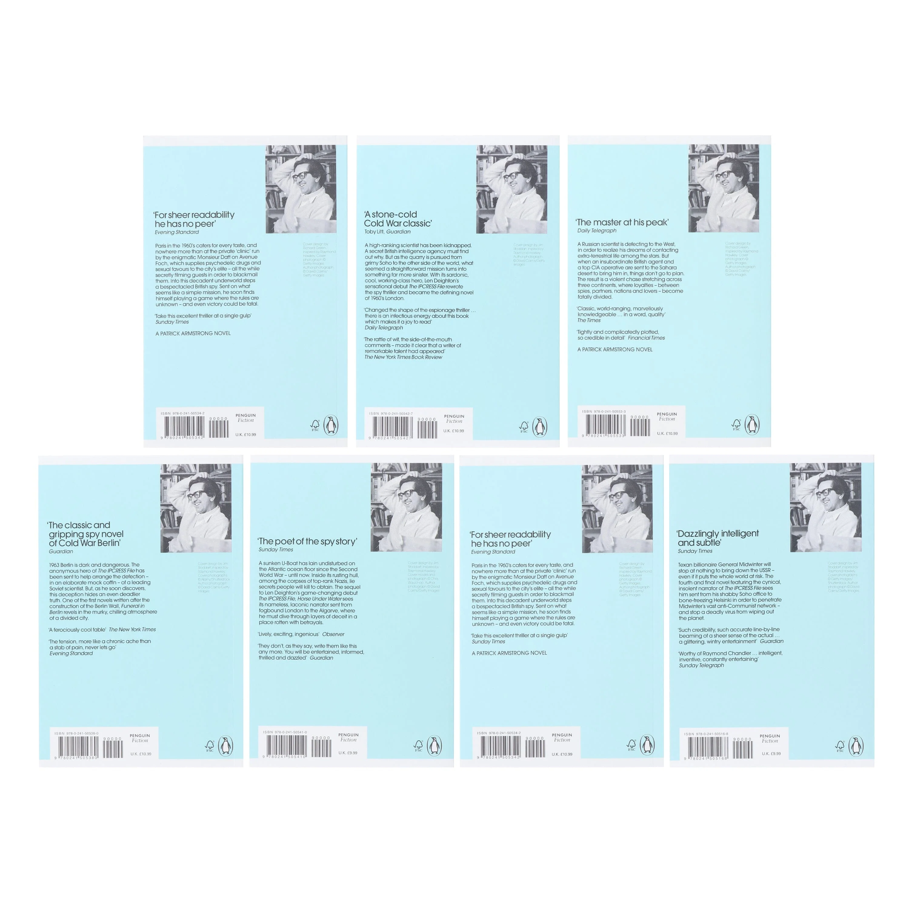 Harry Palmer Series by Len Deighton 7 Books Collection Set (Penguin Modern Classics) - Fiction - Paperback - Image 3