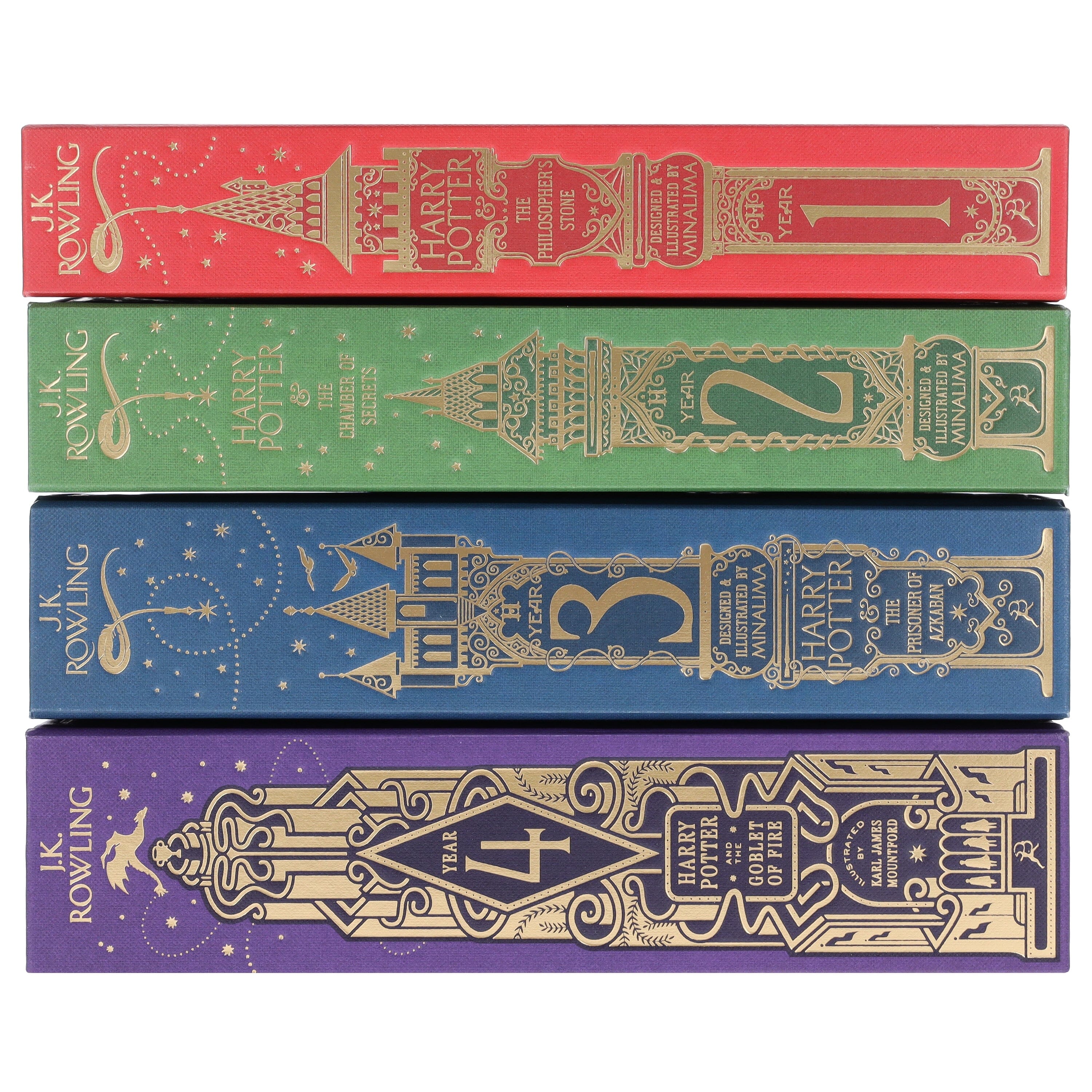 Harry Potter MinaLima & Interactive Collectors Edition (Volume 1-4) by J.K. Rowling: 4 Books Collection Set – Ages 9+ – Hardback - Image 7