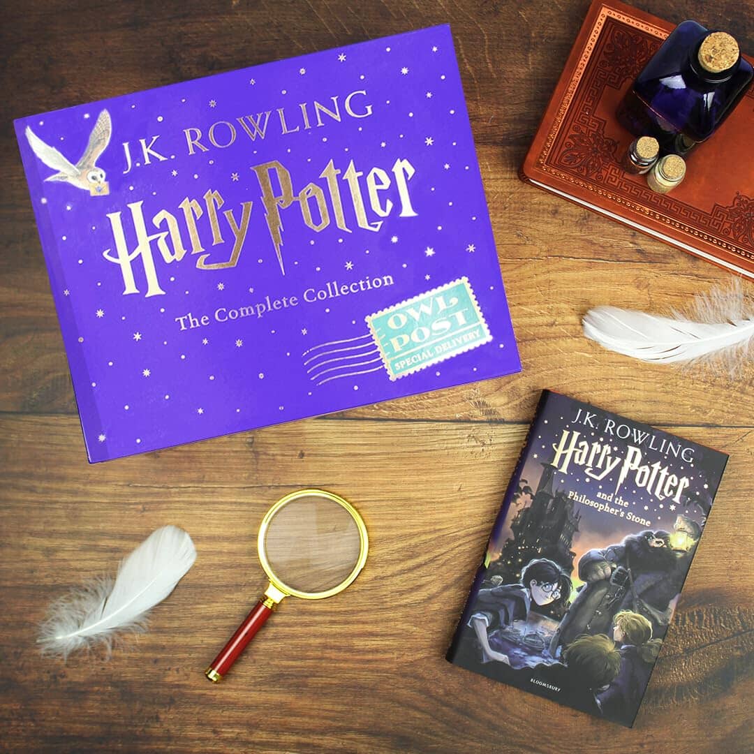 Harry Potter Magical Owl Post Box Set by J.K. Rowling: Complete 7 Books Children’s Collection With Fun Character Stickers! - Ages 9-11 - Hardback - Image 12