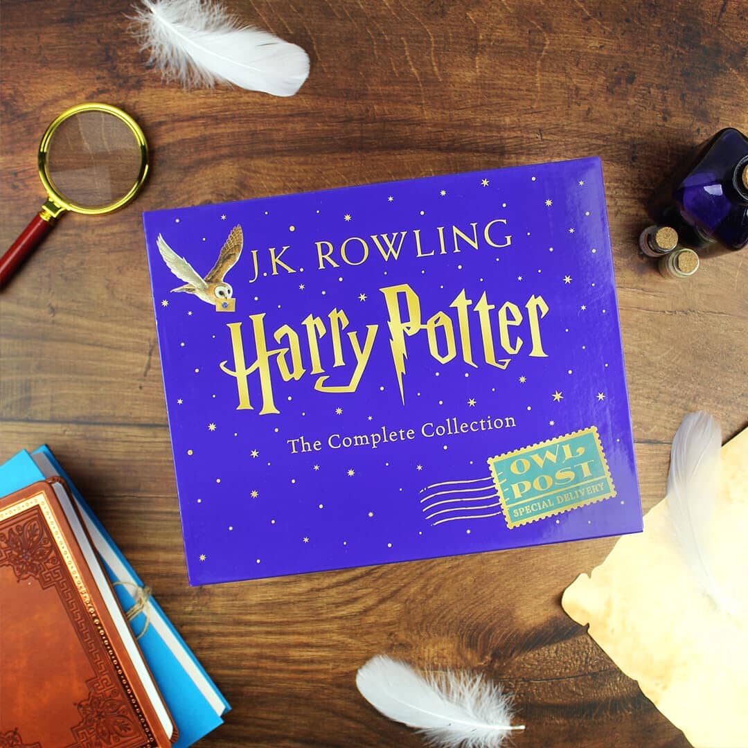 Harry Potter Magical Owl Post Box Set by J.K. Rowling: Complete 7 Books Children’s Collection With Fun Character Stickers! - Ages 9-11 - Hardback - Image 13