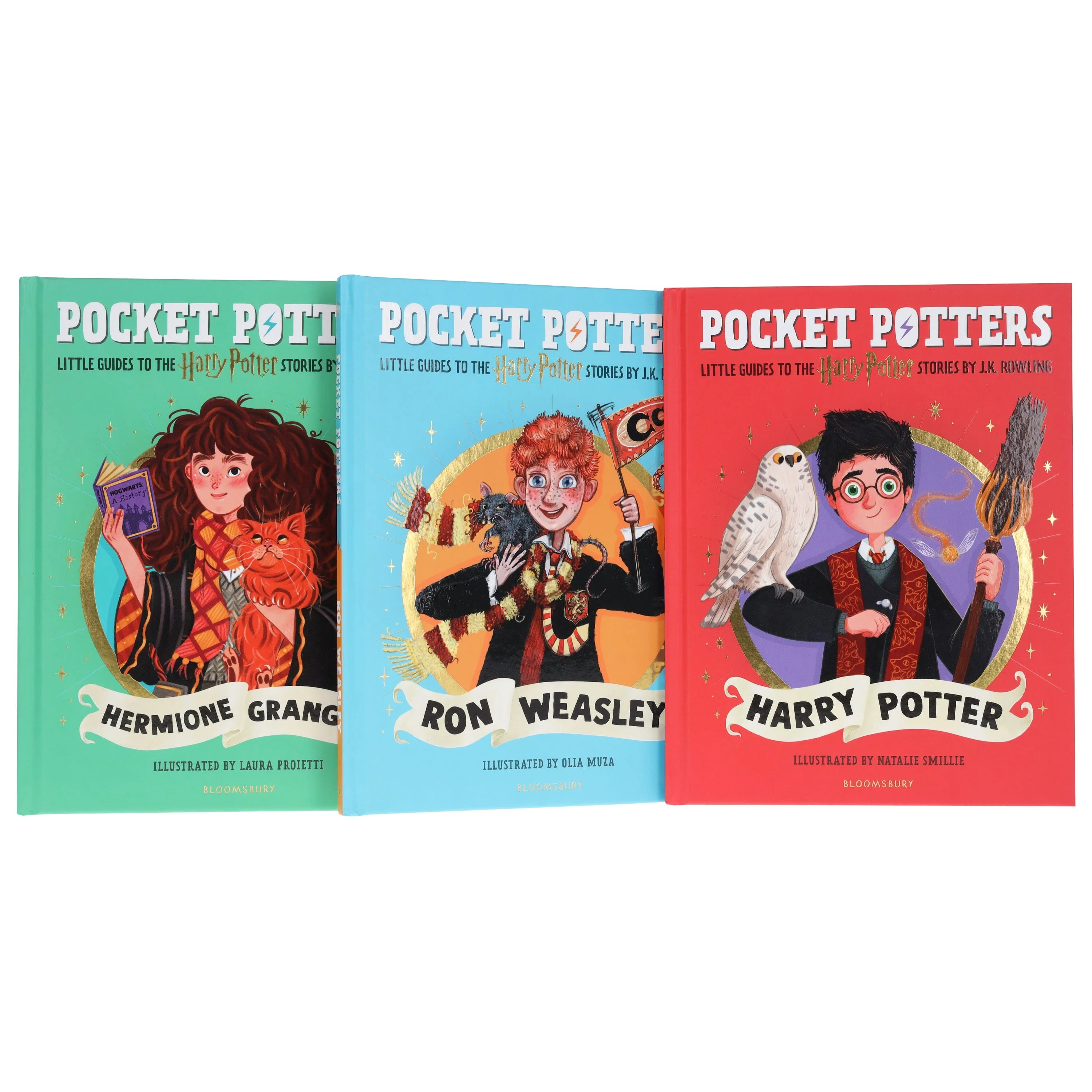 Harry Potter: Pocket Potters by J.K. Rowling Illustrated 3 Books Collection Set - Ages 7+ - Hardback - Image 4