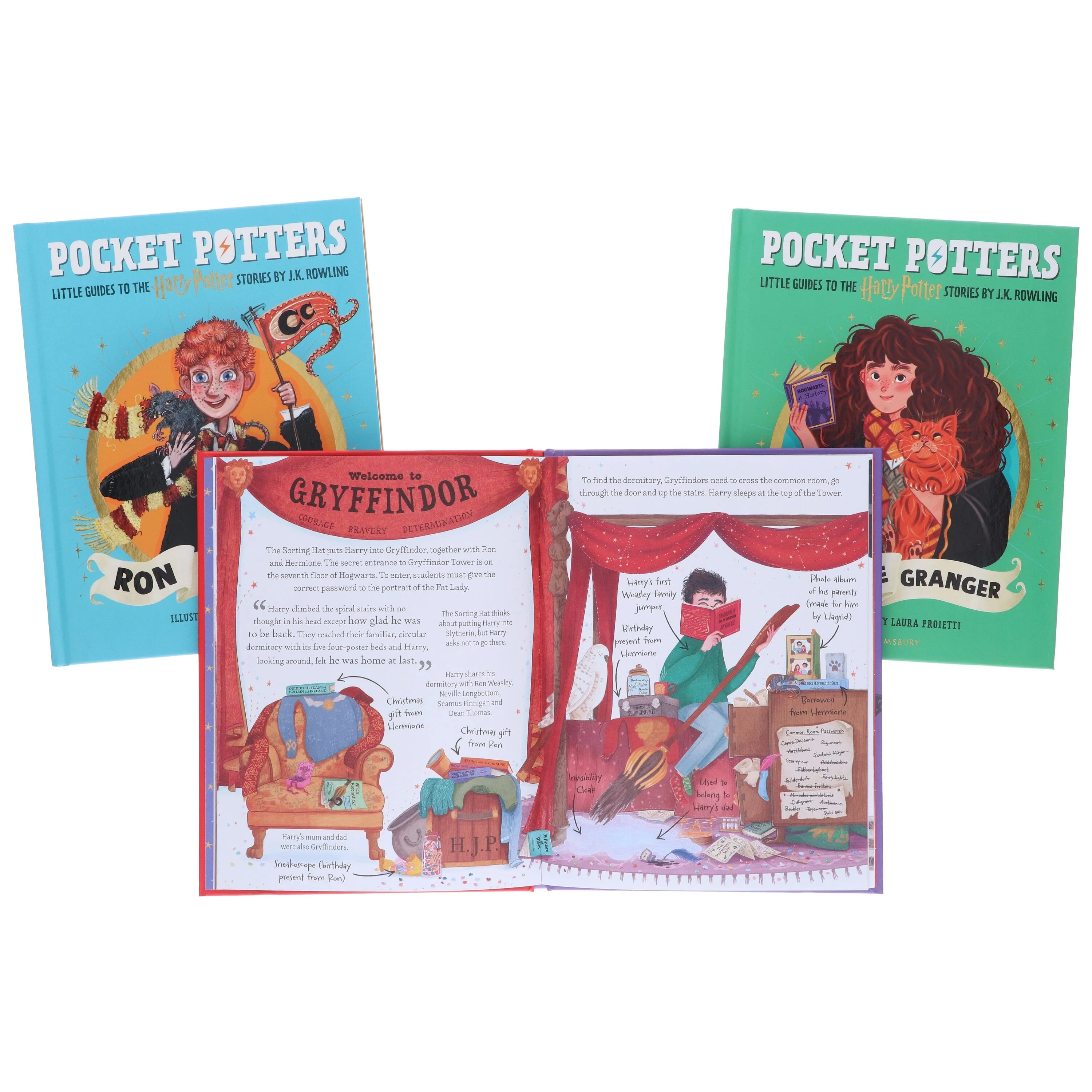 Harry Potter: Pocket Potters by J.K. Rowling Illustrated 3 Books Collection Set - Ages 7+ - Hardback - Image 7