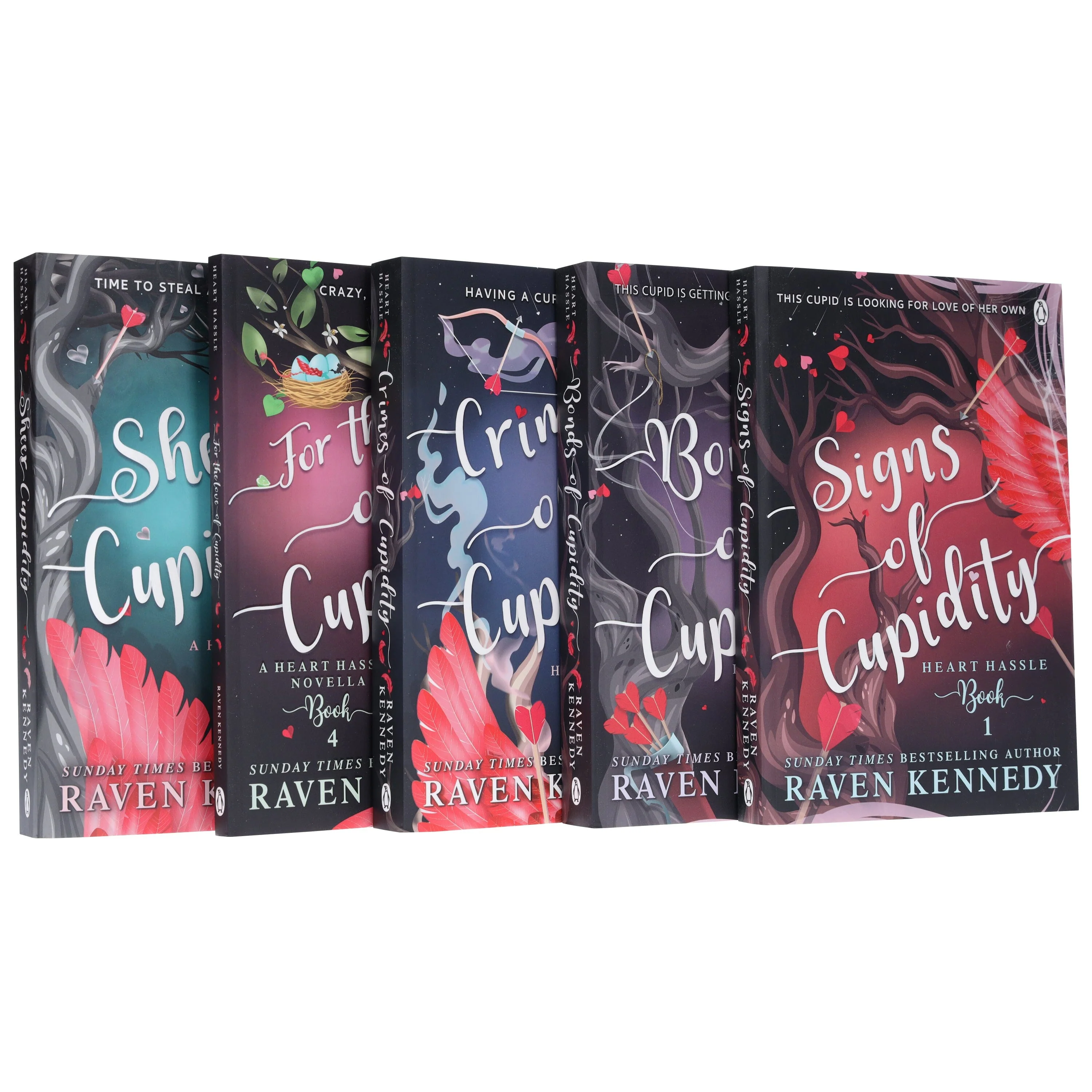 Heart Hassle Series by Raven Kennedy 5 Books Collection Set - Fiction - Paperback - Image 4