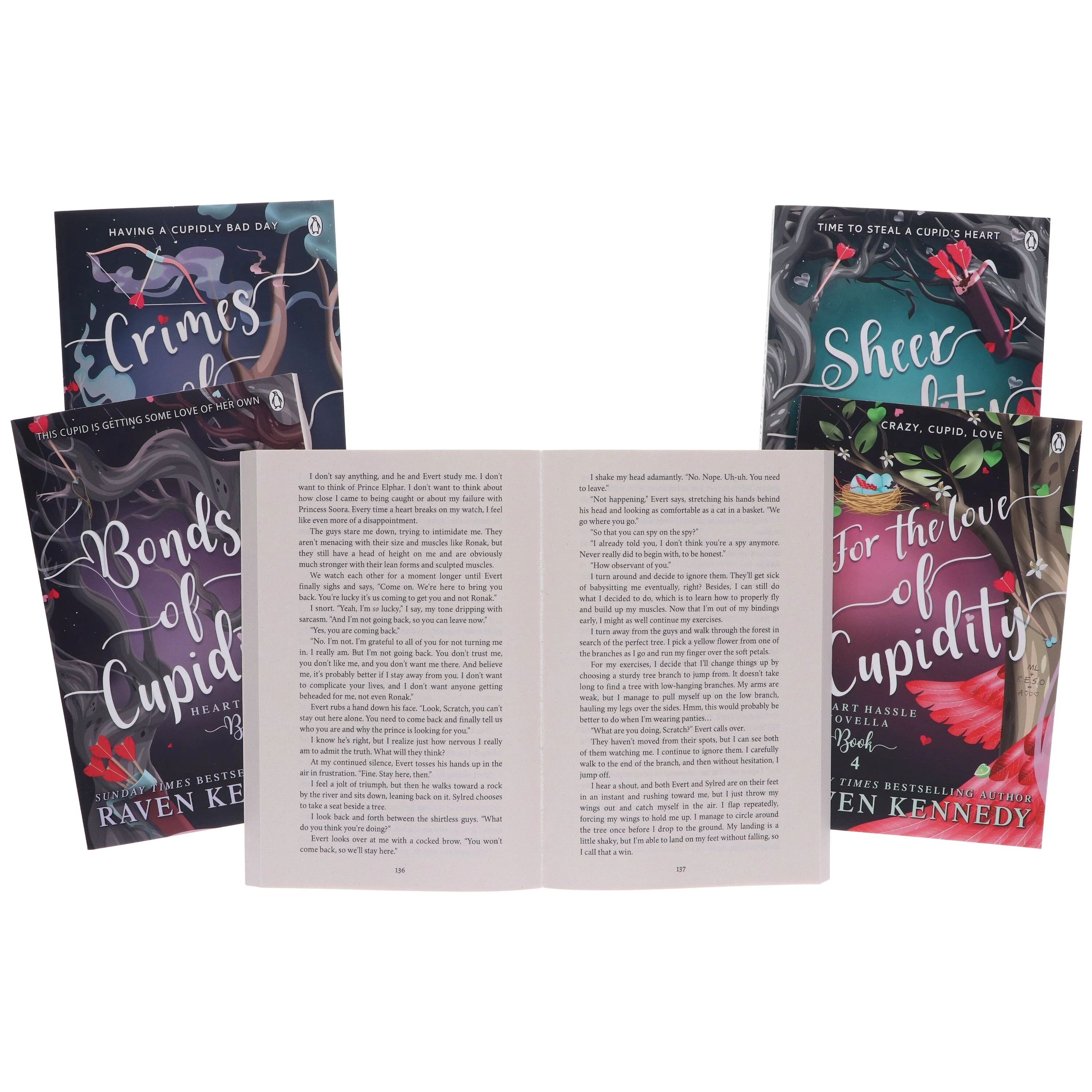 Heart Hassle Series by Raven Kennedy 5 Books Collection Set - Fiction - Paperback - Image 7