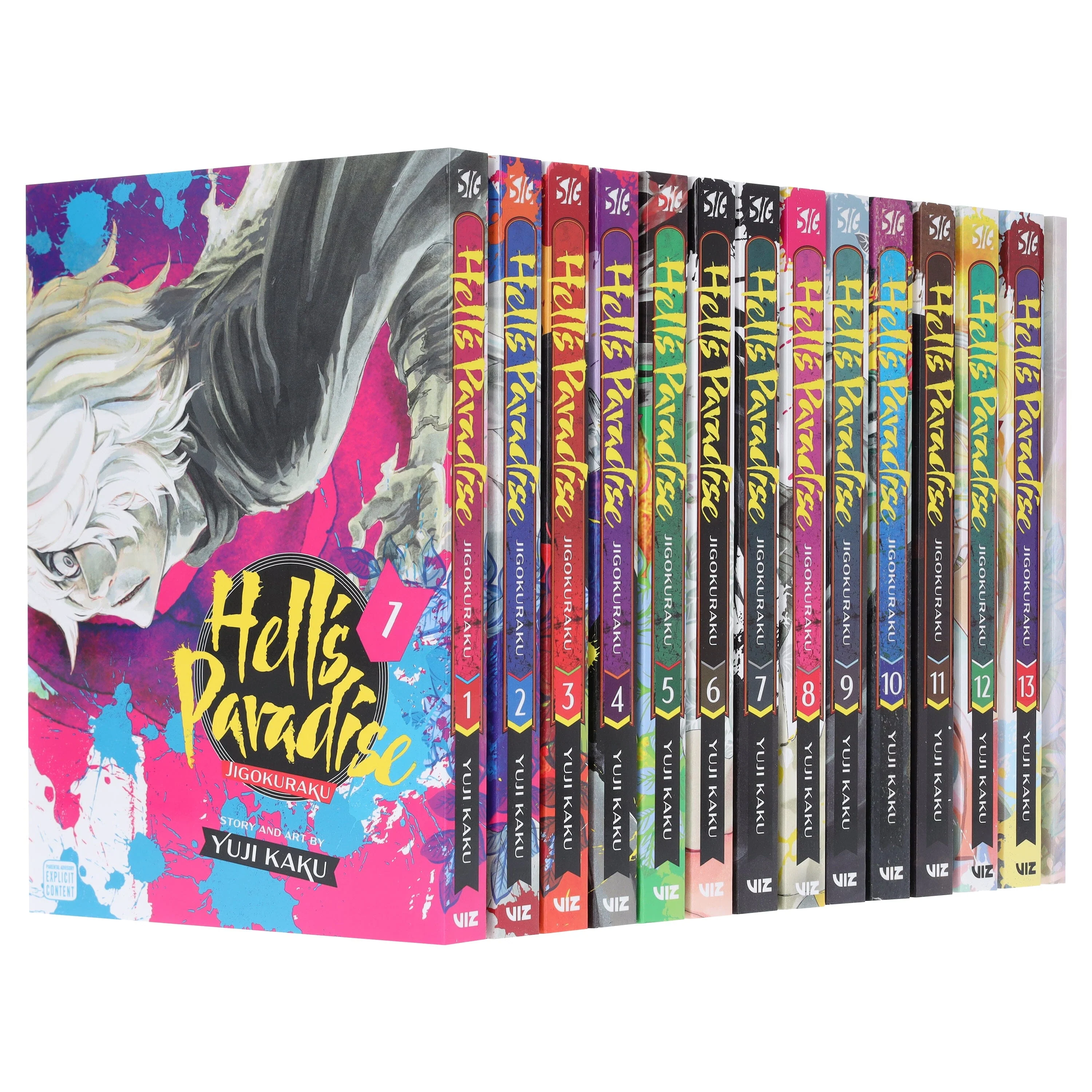 Hell's Paradise: Jigokuraku Volumes 1-13 Complete Collection Box Set by Yuji Kaku - Manga - Paperback - Image 6
