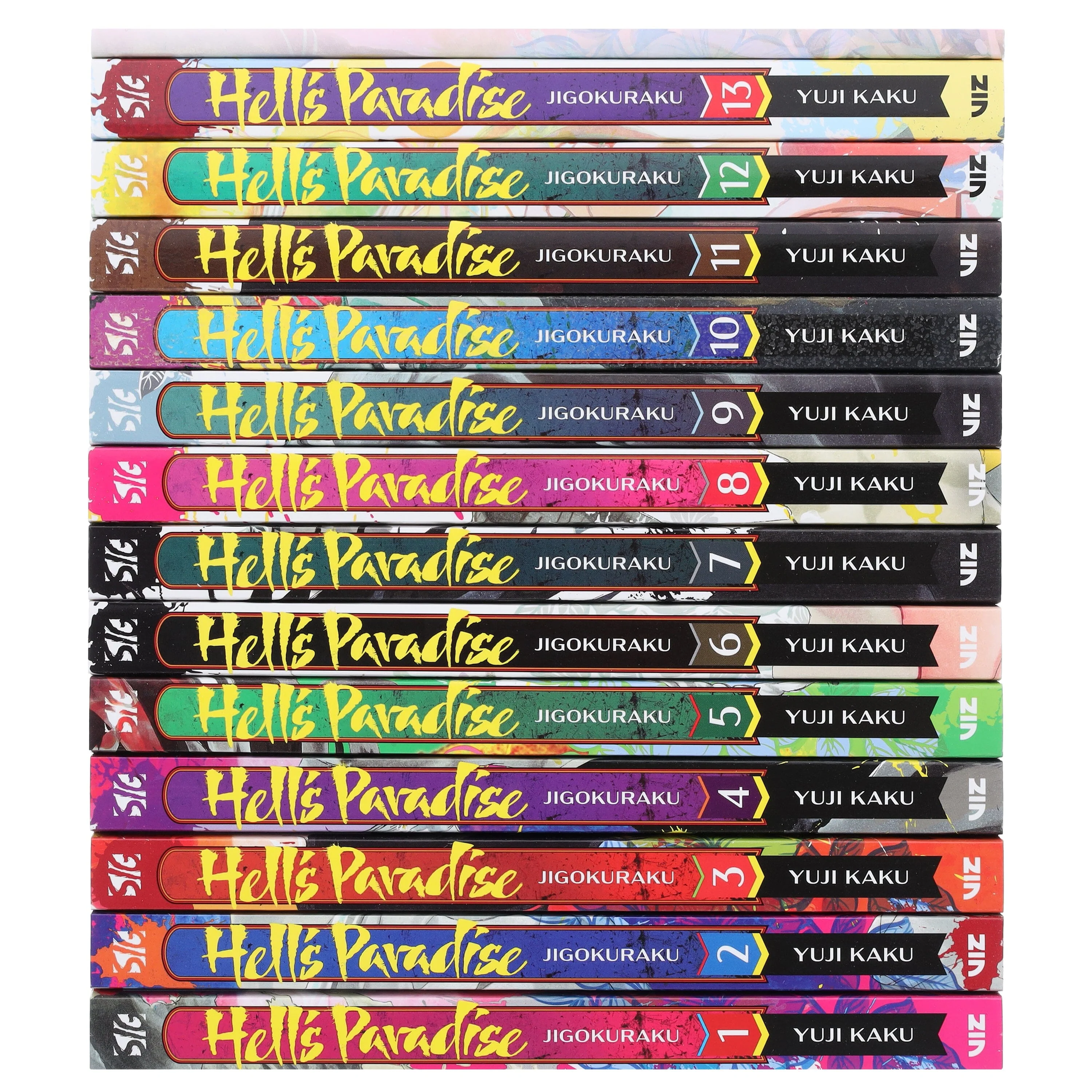Hell's Paradise: Jigokuraku Volumes 1-13 Complete Collection Box Set by Yuji Kaku - Manga - Paperback - Image 7