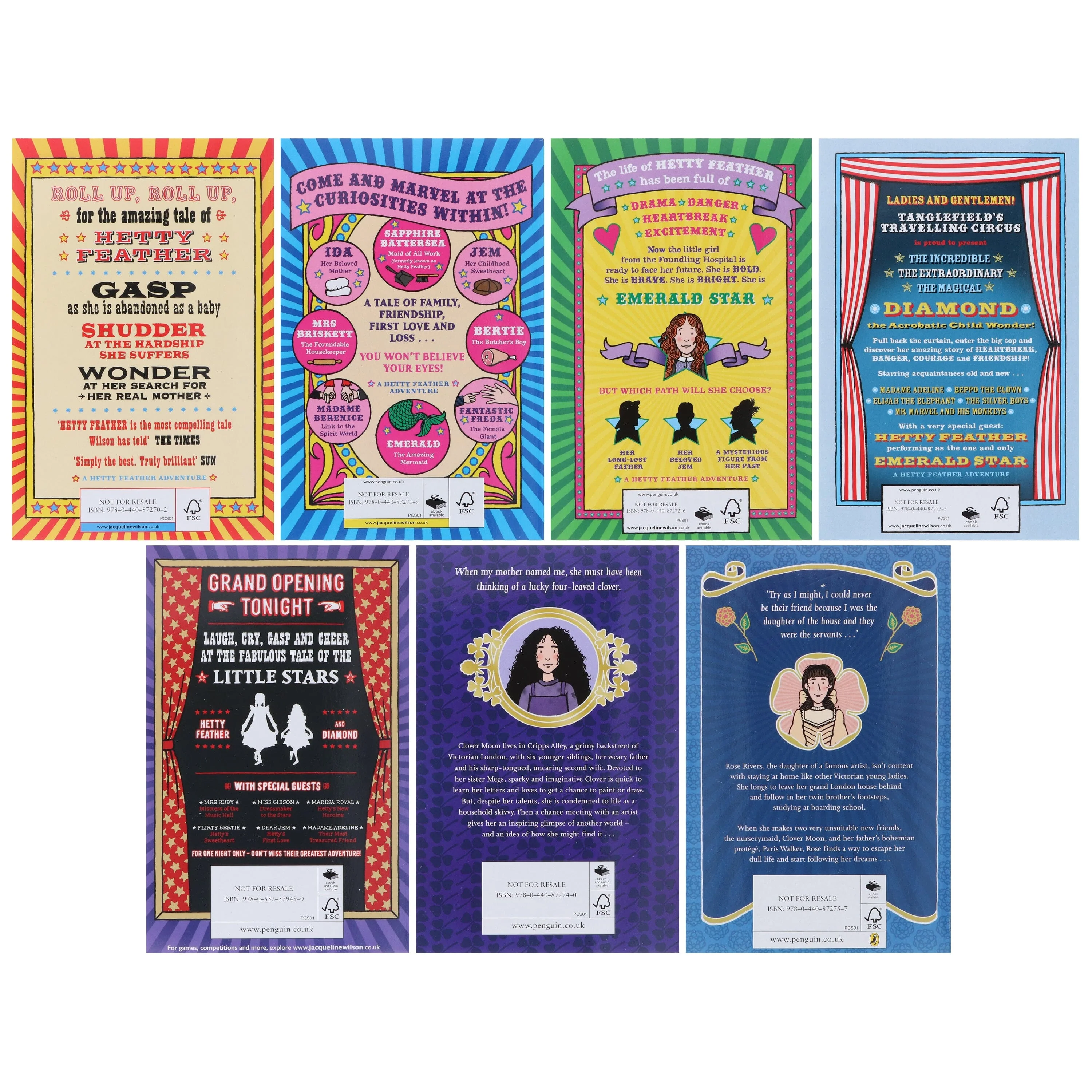 Hetty Feather Series by Jacqueline Wilson Illustrated 7 Books Collection Set - Ages 9-11 - Paperback - Image 3