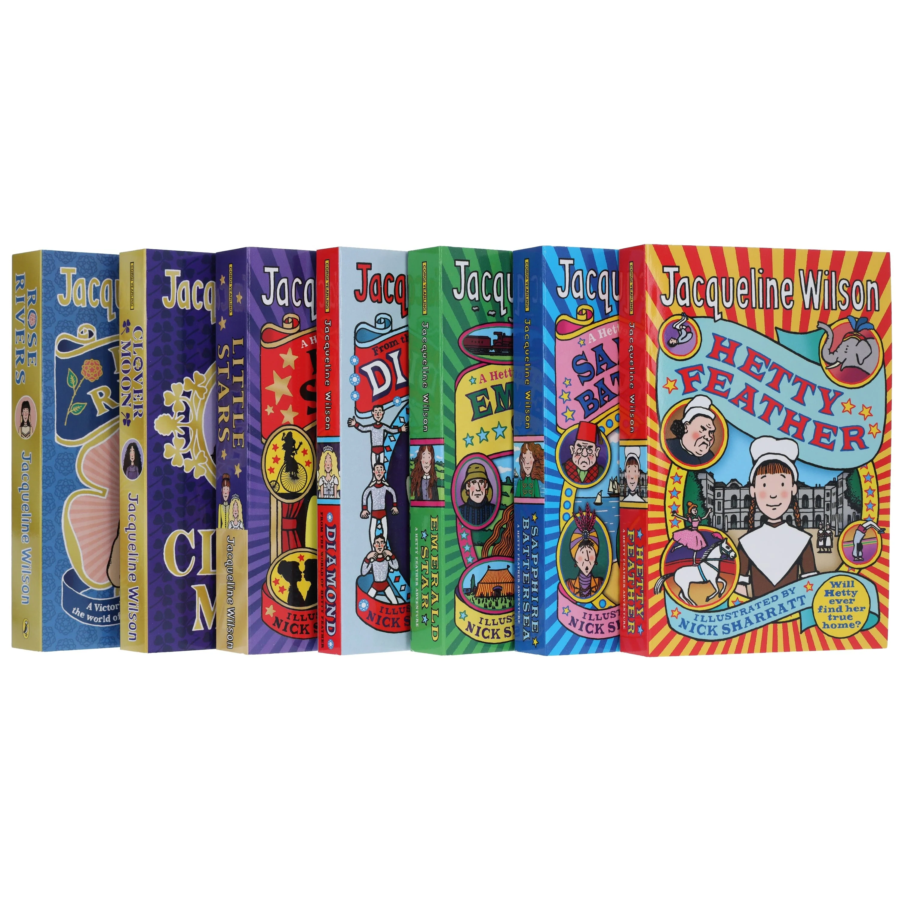 Hetty Feather Series by Jacqueline Wilson Illustrated 7 Books Collection Set - Ages 9-11 - Paperback - Image 4