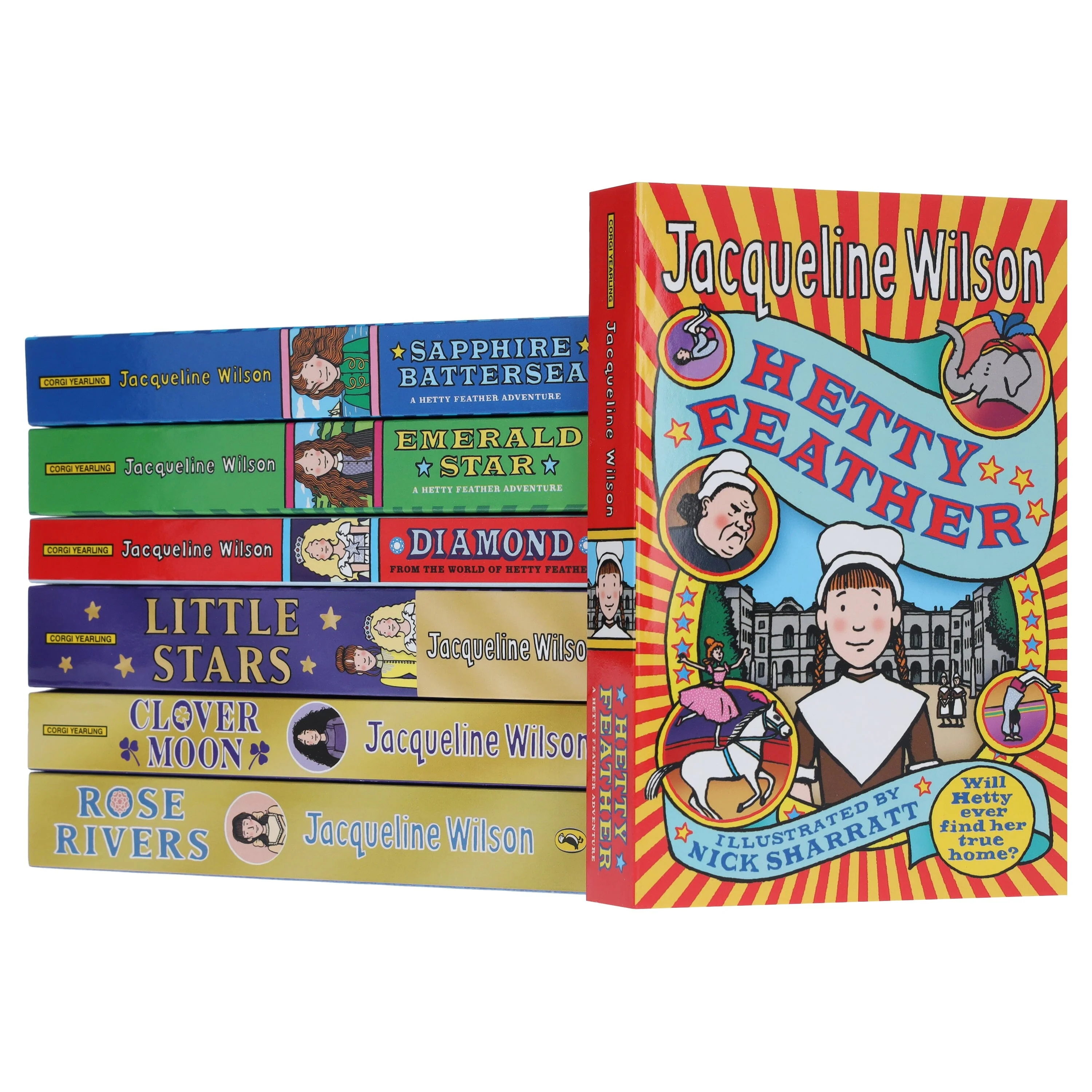 Hetty Feather Series by Jacqueline Wilson Illustrated 7 Books Collection Set - Ages 9-11 - Paperback - Image 5