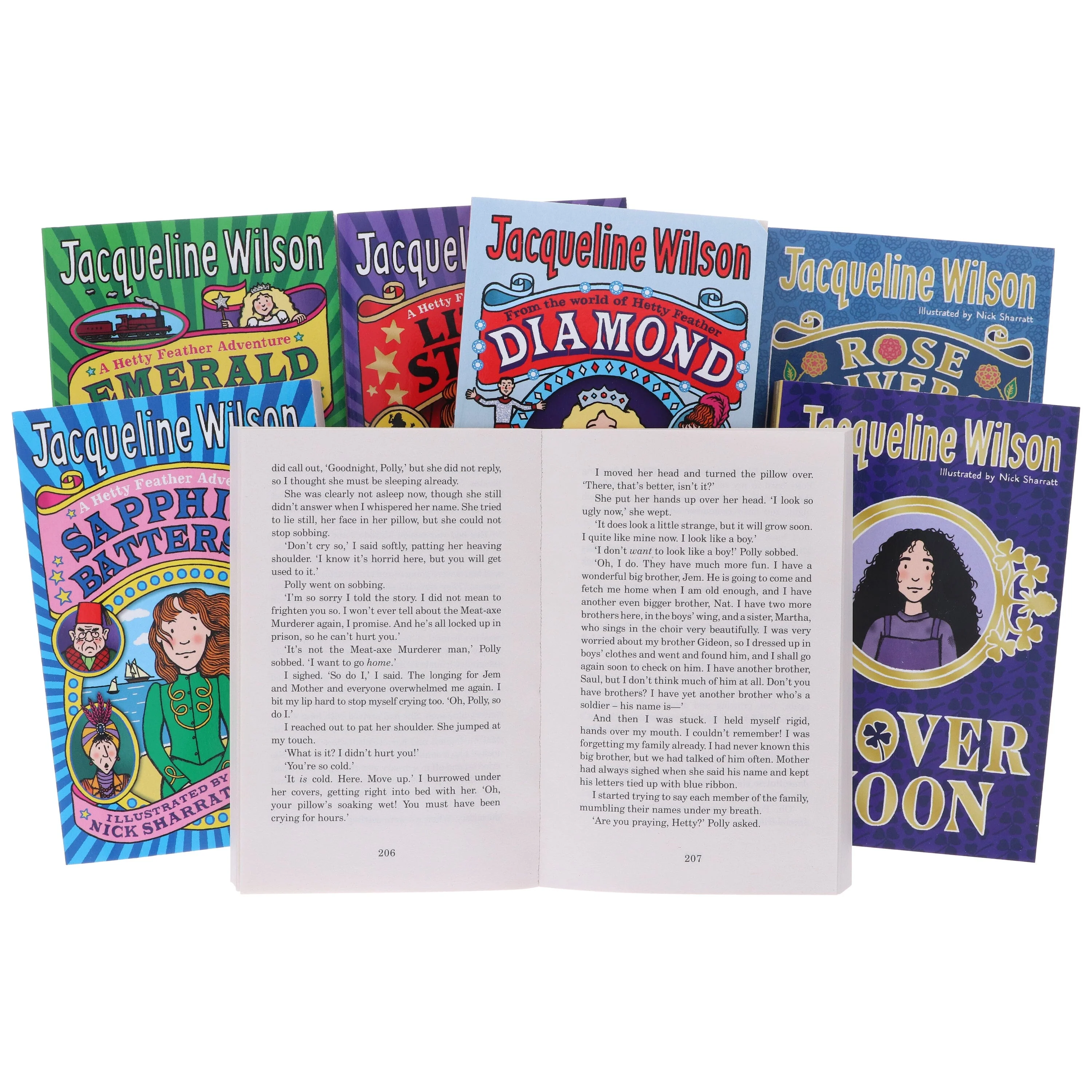 Hetty Feather Series by Jacqueline Wilson Illustrated 7 Books Collection Set - Ages 9-11 - Paperback - Image 7