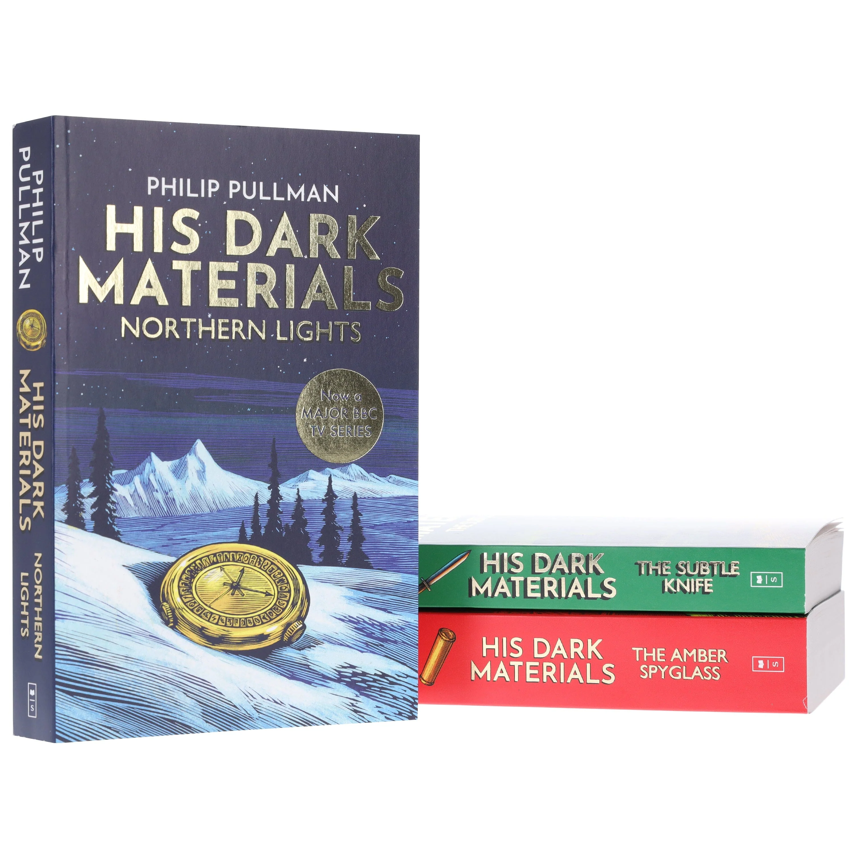 His Dark Materials trilogy by Philip Pullman (Northern Lights, Subtle Knife & Amber Spyglass) 3 Books Collection Box Set - Ages 11+ - Paperback - Image 5