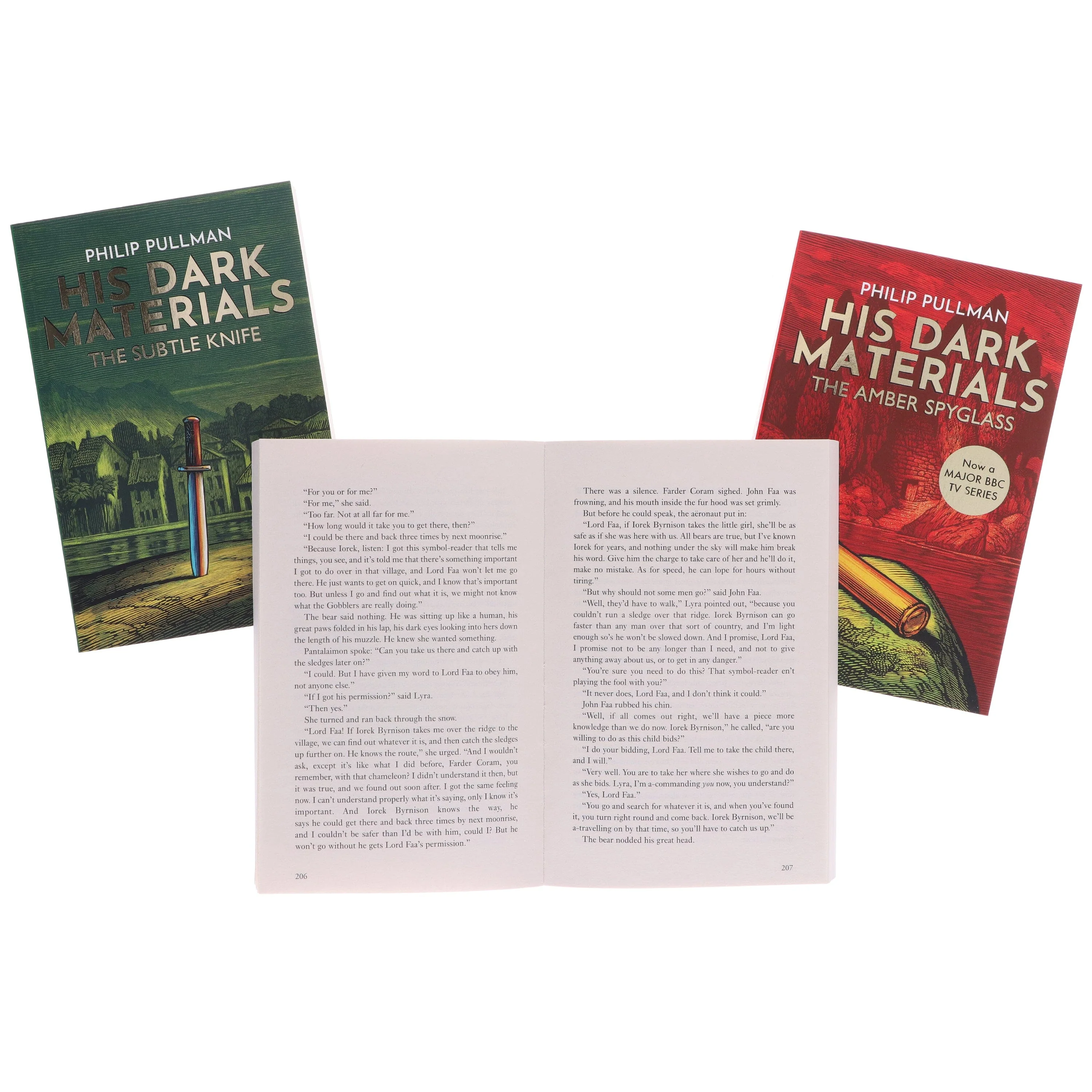His Dark Materials trilogy by Philip Pullman (Northern Lights, Subtle Knife & Amber Spyglass) 3 Books Collection Box Set - Ages 11+ - Paperback - Image 8