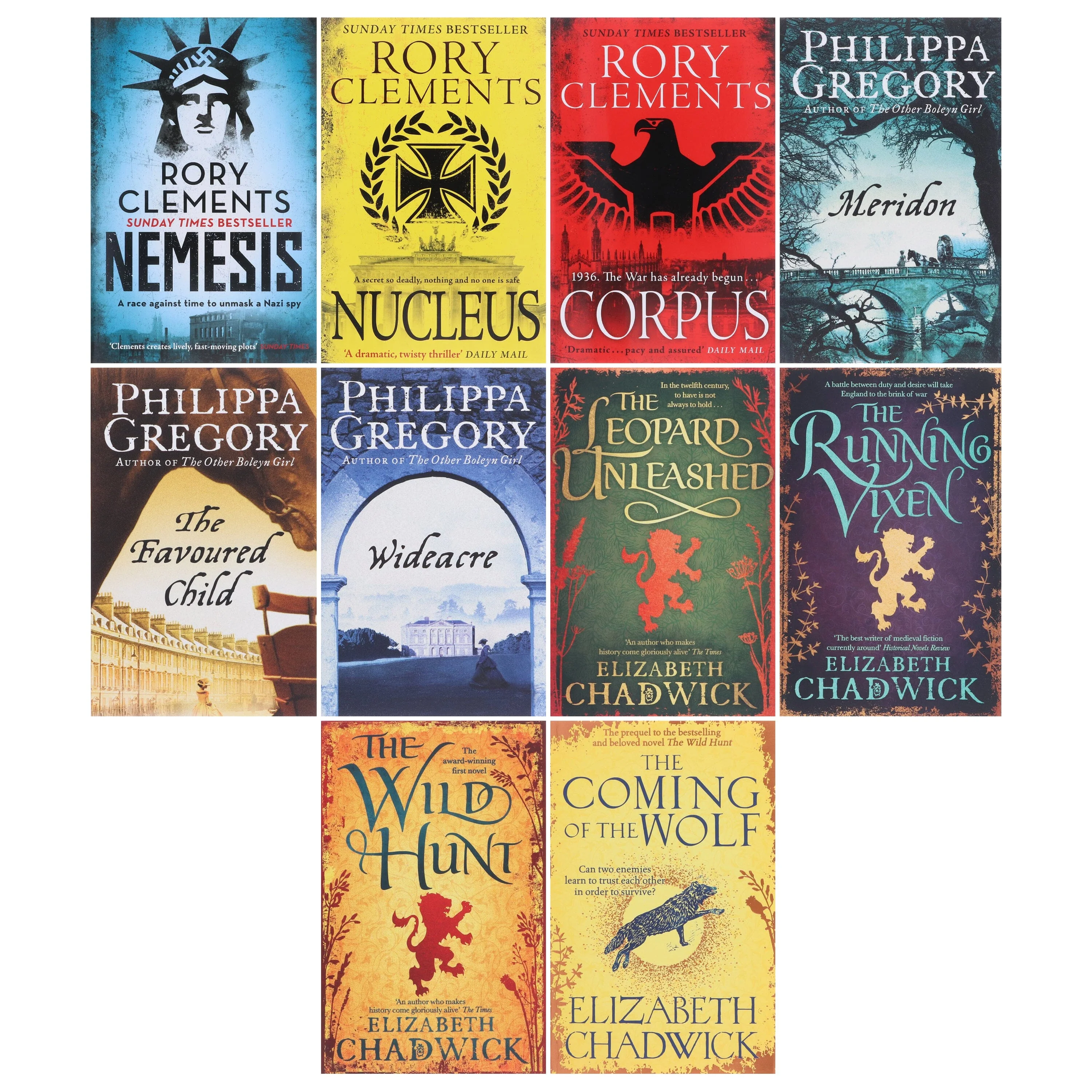 Historical Drama & Political Intrigue Bundle 10 Books Collection Set - Fiction – Paperback - Image 3