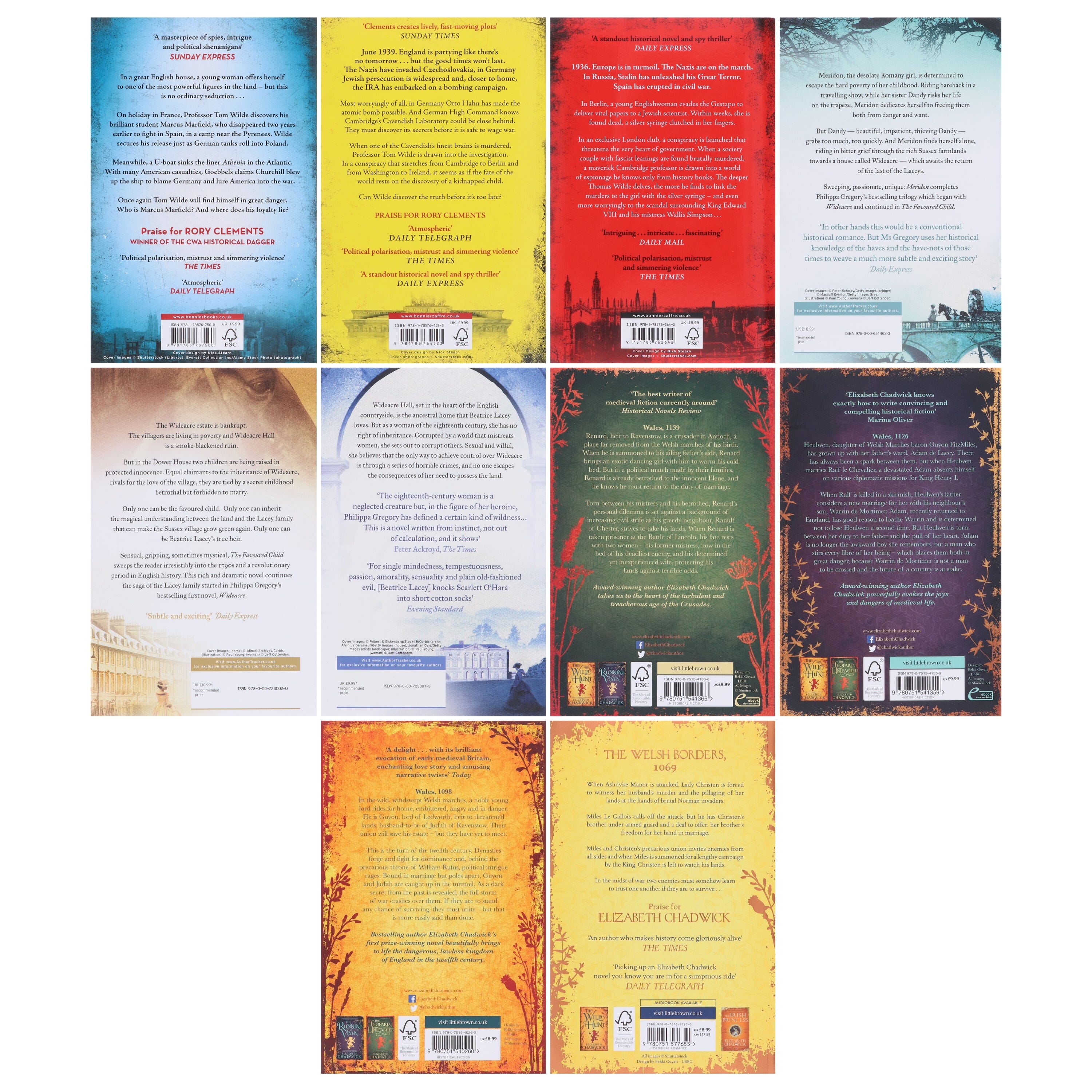 Historical Drama & Political Intrigue Bundle 10 Books Collection Set - Fiction – Paperback - Image 4