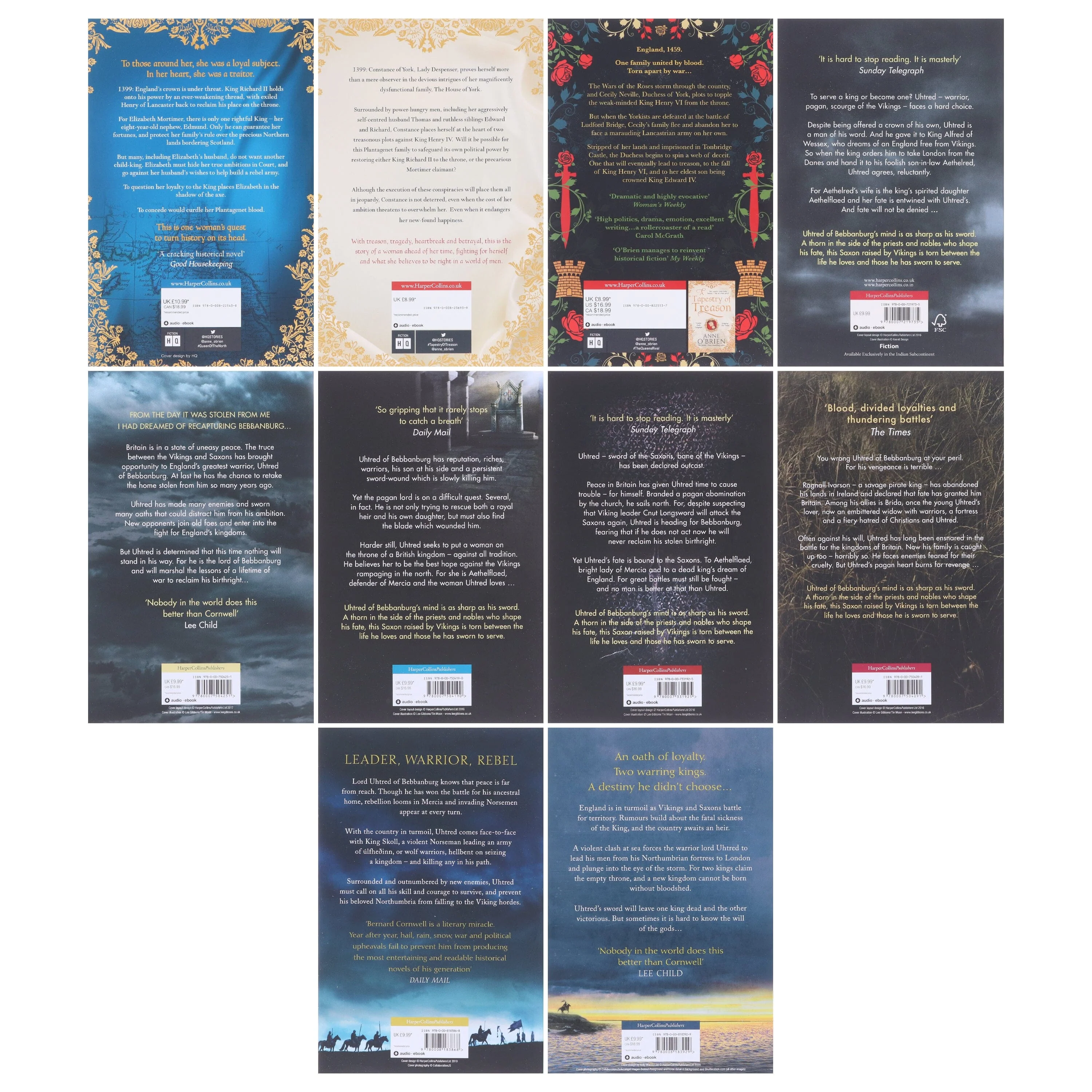 Historical & Epic Battles Bundle 10 Books Collection Set - Fiction - Paperback - Image 3