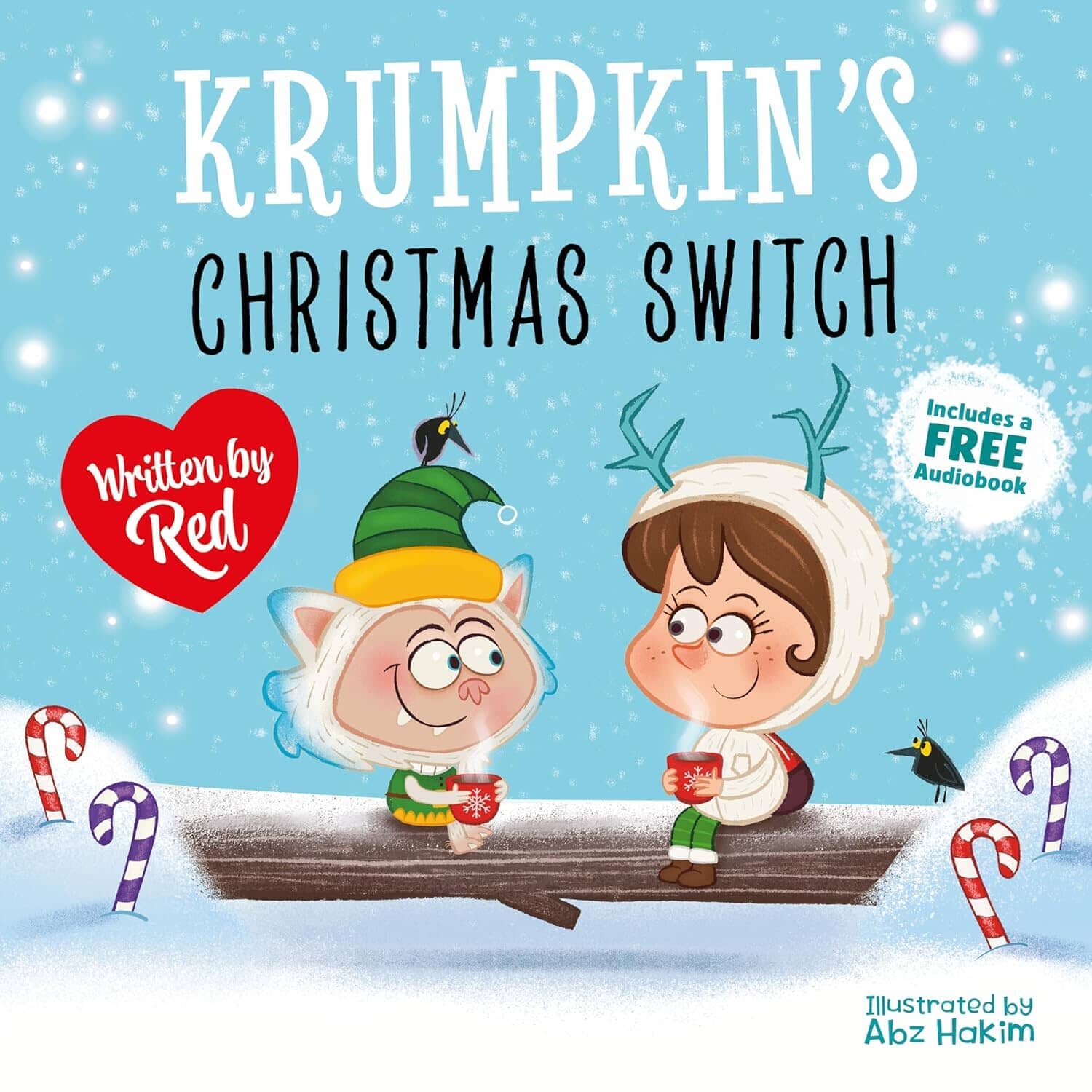 Ho Ho Ho! A Pirate's Christmas, Krumpkin's Christmas Switch & Little Spruce: A tiny tree’s BIG Christmas adventure 3 Picture Books Collection Set (Includes Free Audio Books) - Ages 3-6 - Paperback - Image 4