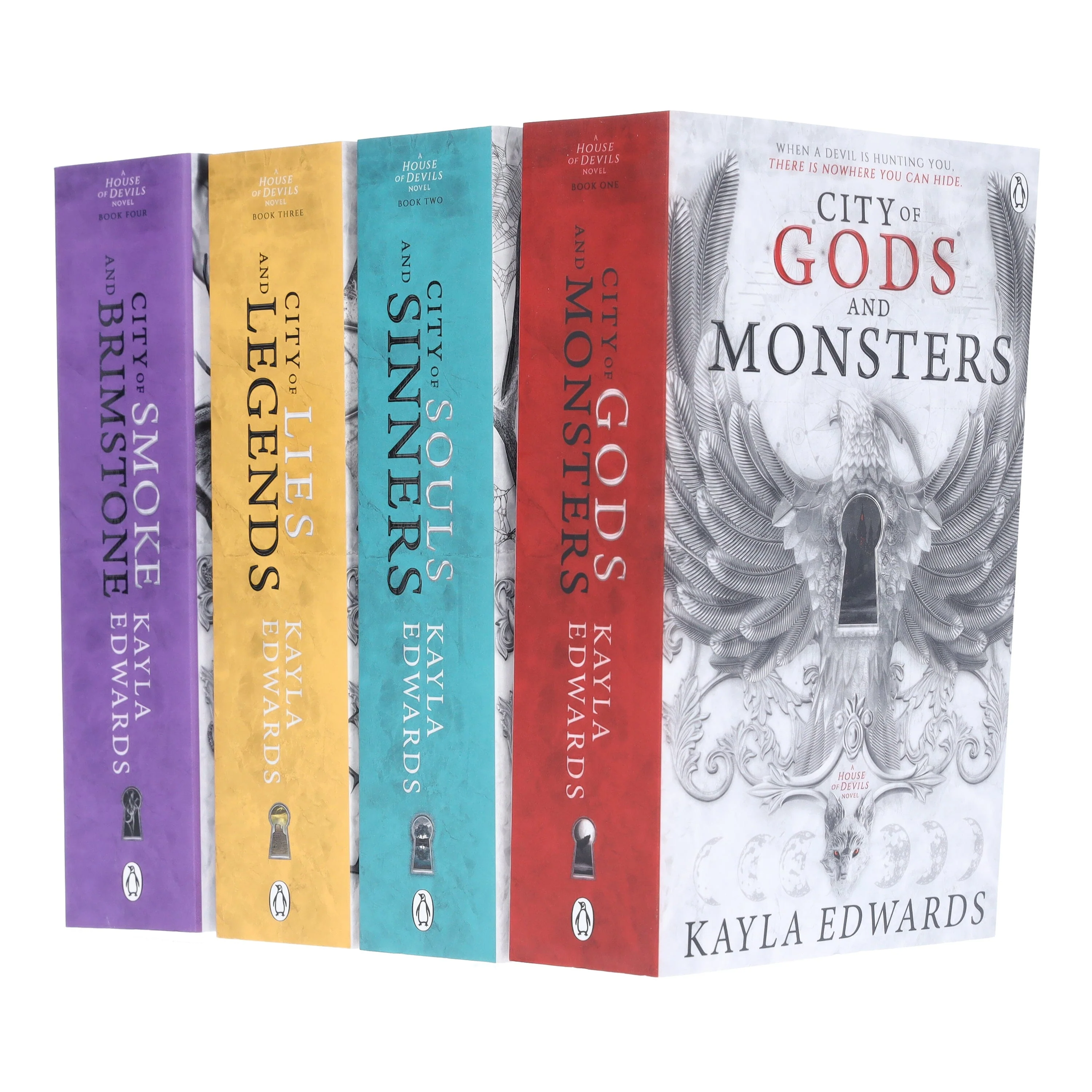 House of Devils Series by Kayla Edwards 4 Books Collection Set - Fiction - Paperback