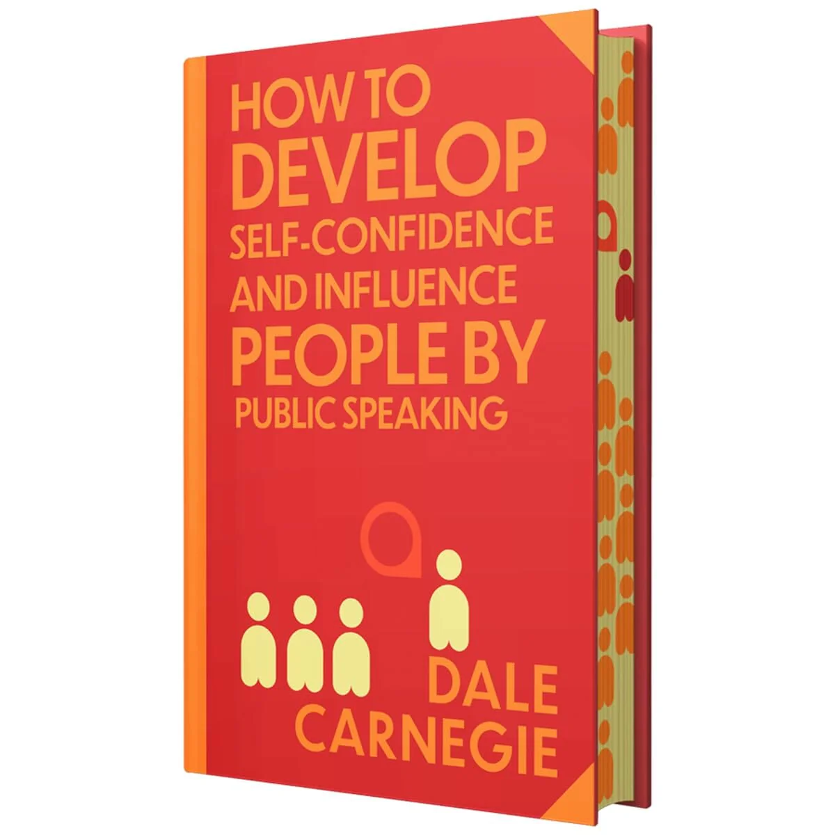 How to Develop Self-Confidence & Influence People by Dale Carnegie With Sprayed Edges - Non Fiction - Hardback - Image 4