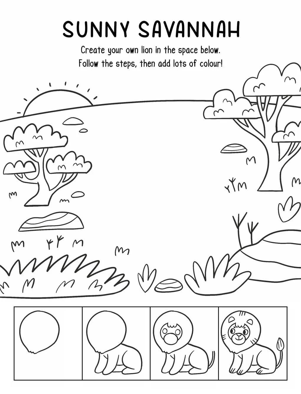 How to Draw And Colour Book With Colouring Pens (Learn to Draw, Then Colour Your Creations!) - Ages 3-6 - Paperback - Image 3