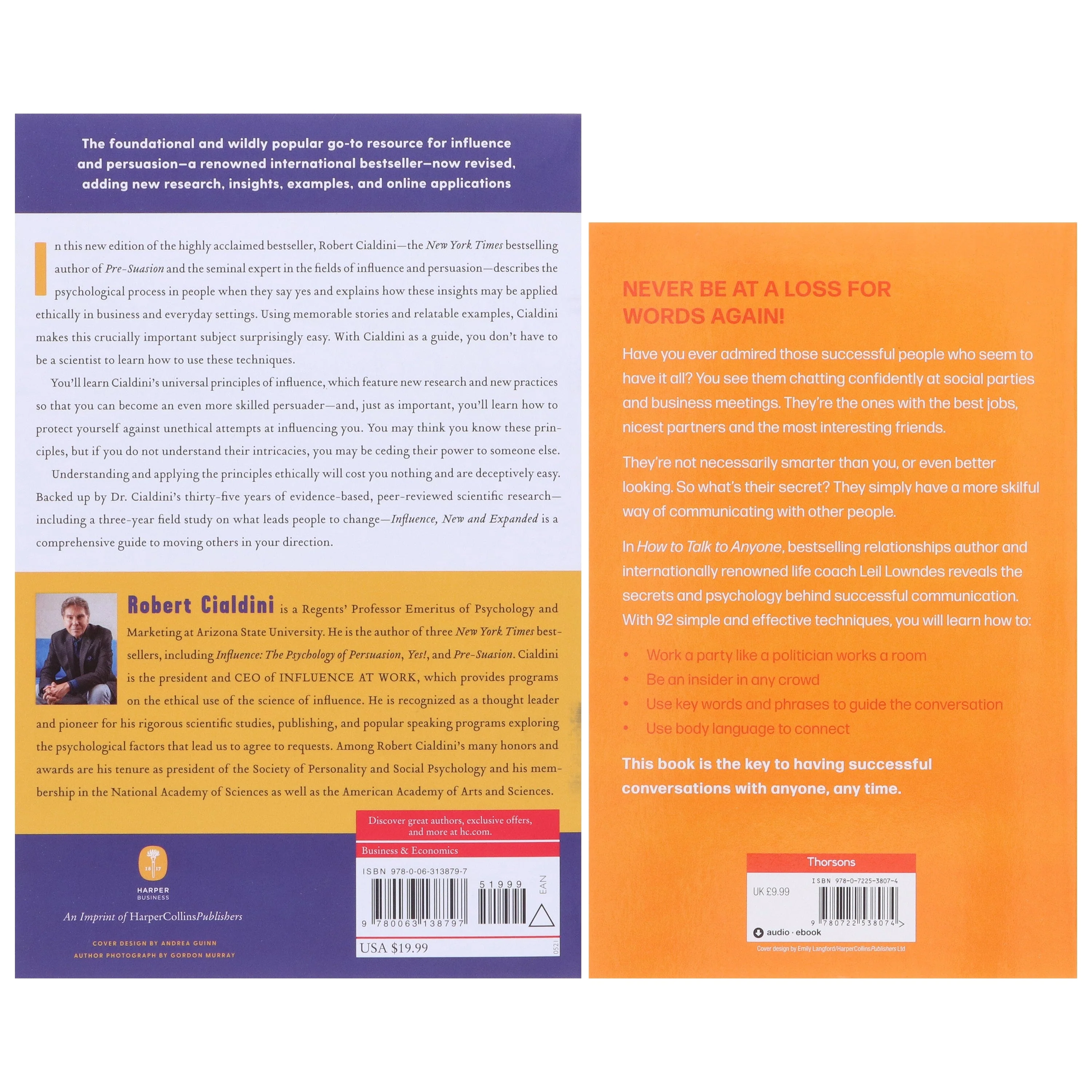 Influence & How to Talk to Anyone: 2 Books Collection Set - Non Fiction – Paperback - Image 3