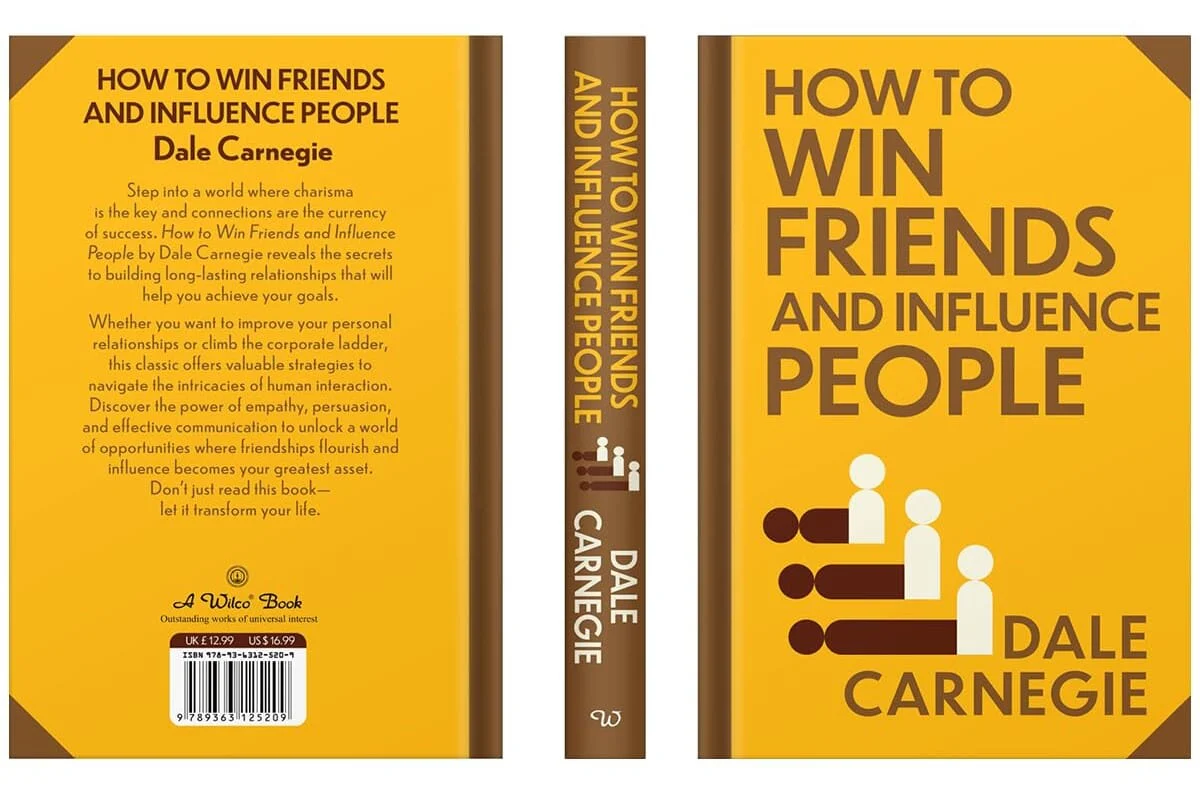 How to Win Friends and Influence People by Dale Carnegie With Sprayed Edges - Non Fiction - Hardback - Image 5