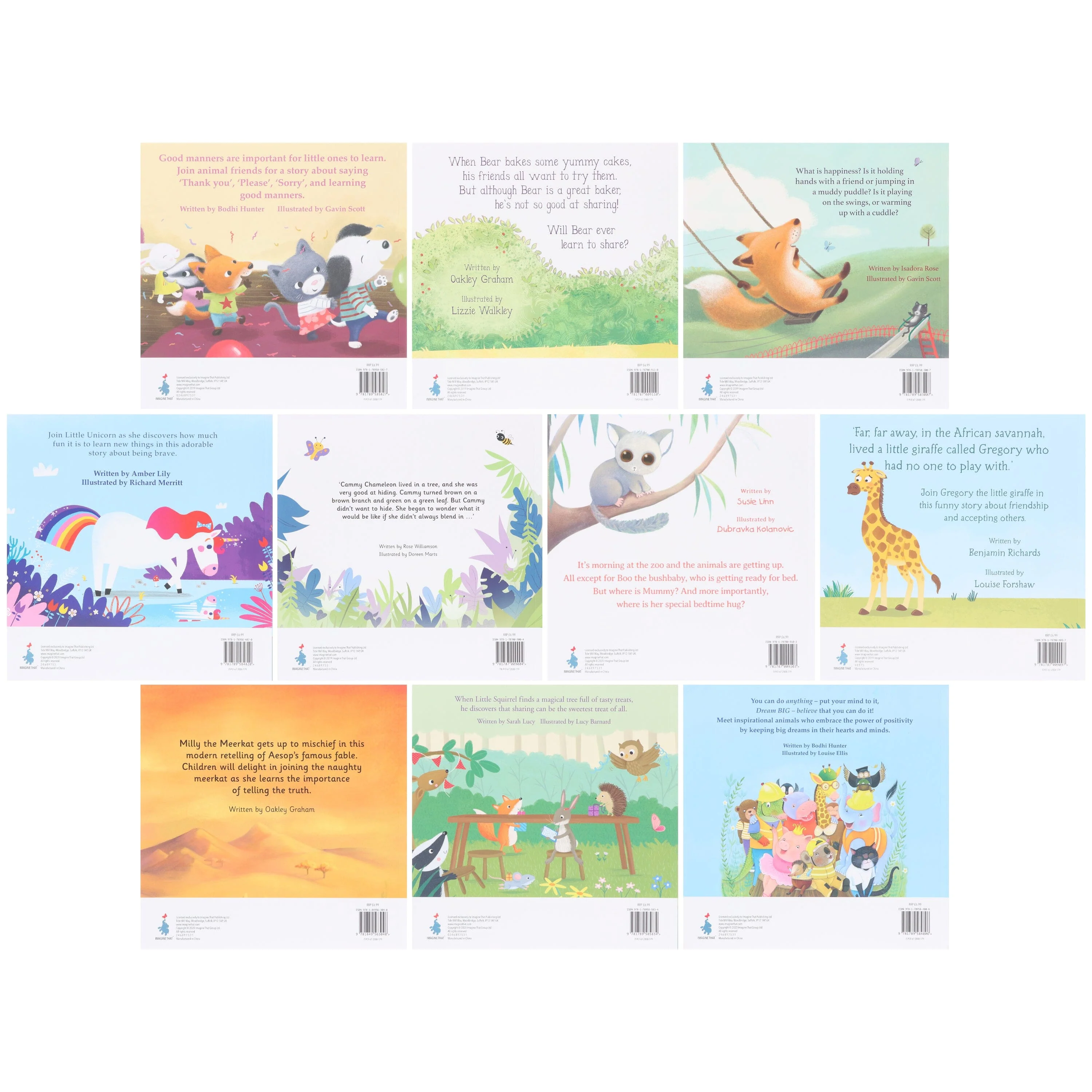 Good Manners 10 Children Picture Storybooks Collection Set - Ages 3+ - Paperback - Image 3