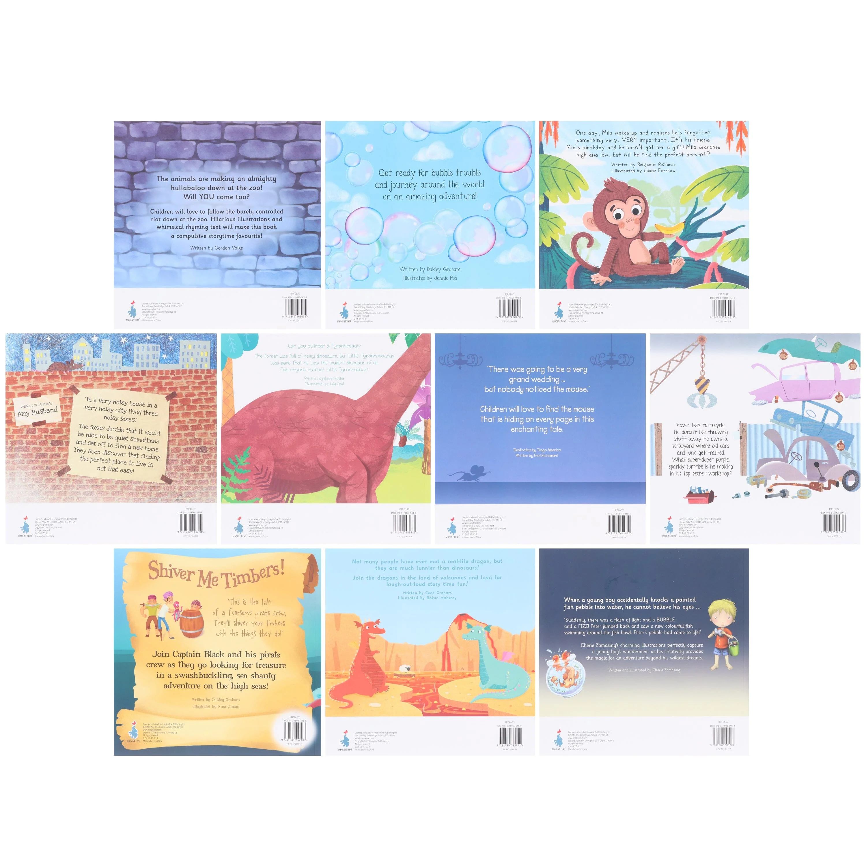 Animal magic 10 Picture Storybooks Collection Set - Ages 3+ - Paperback - Image 3
