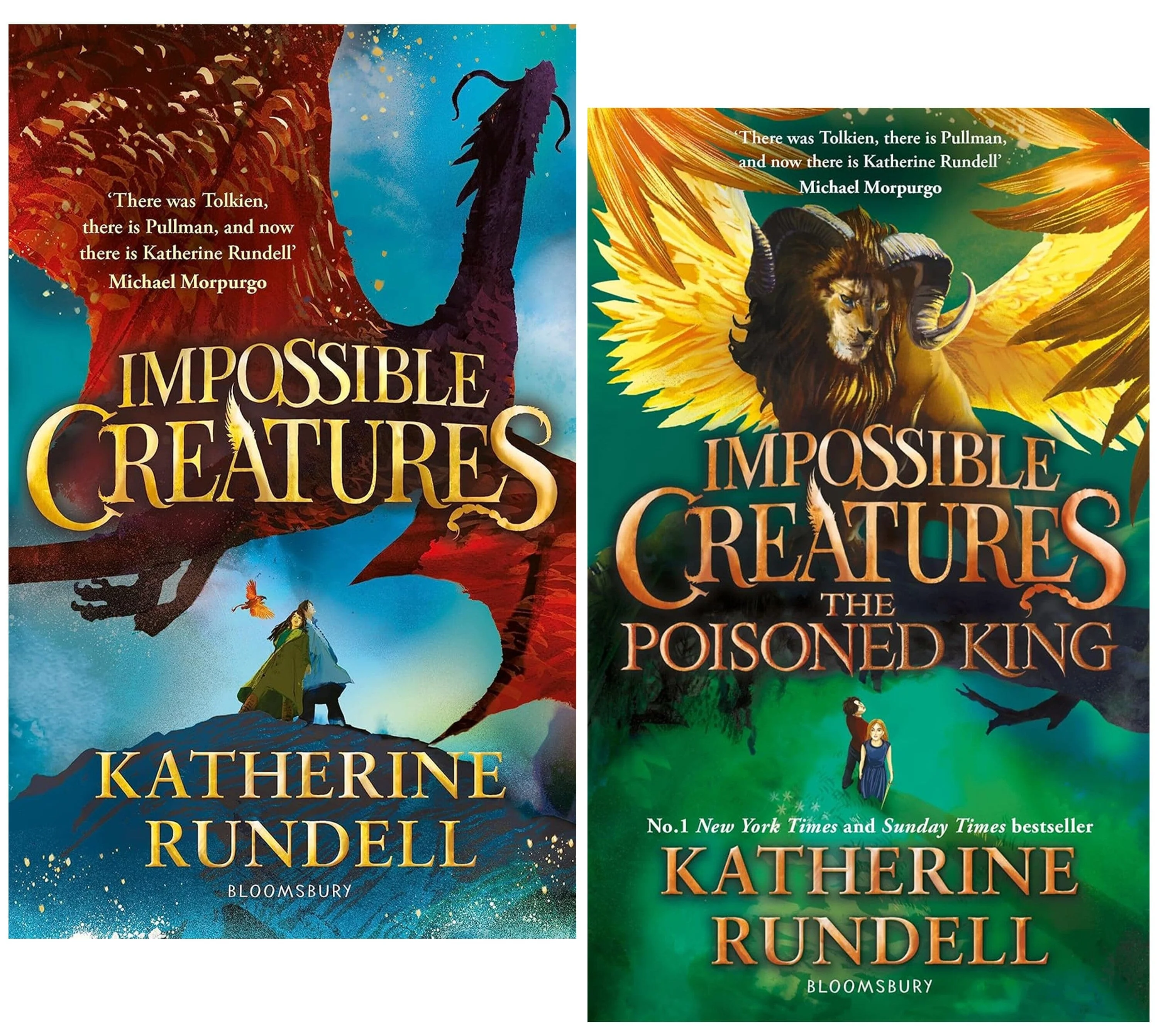 Impossible Creatures by Katherine Rundell 2 Books Collection Set - Ages 8-12 - Hardback - Image 4