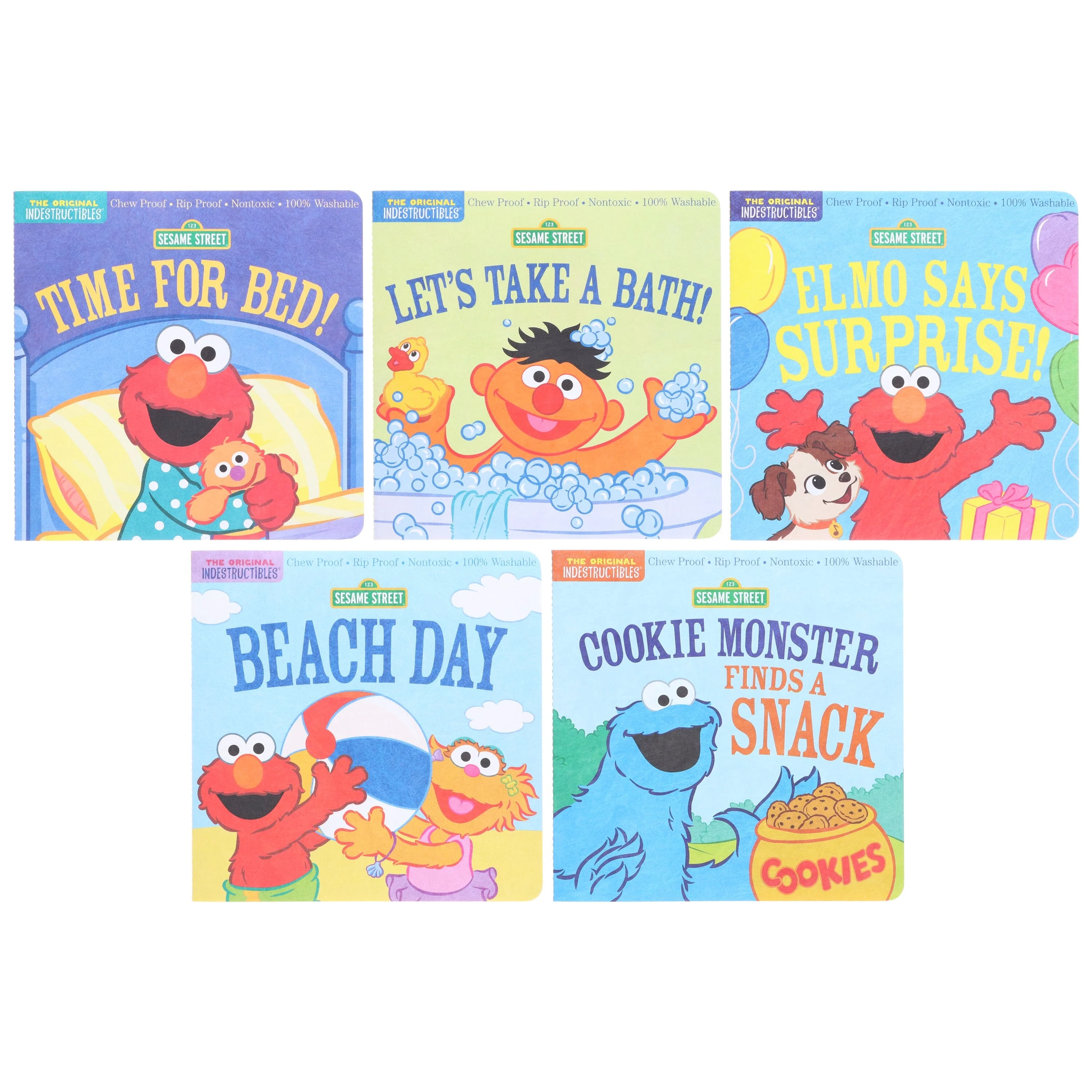 Indestructibles: Sesame Street: by Amy Pixton 5 Picture Books Collection Set - Ages 2-5 Years - Paperback - Image 2