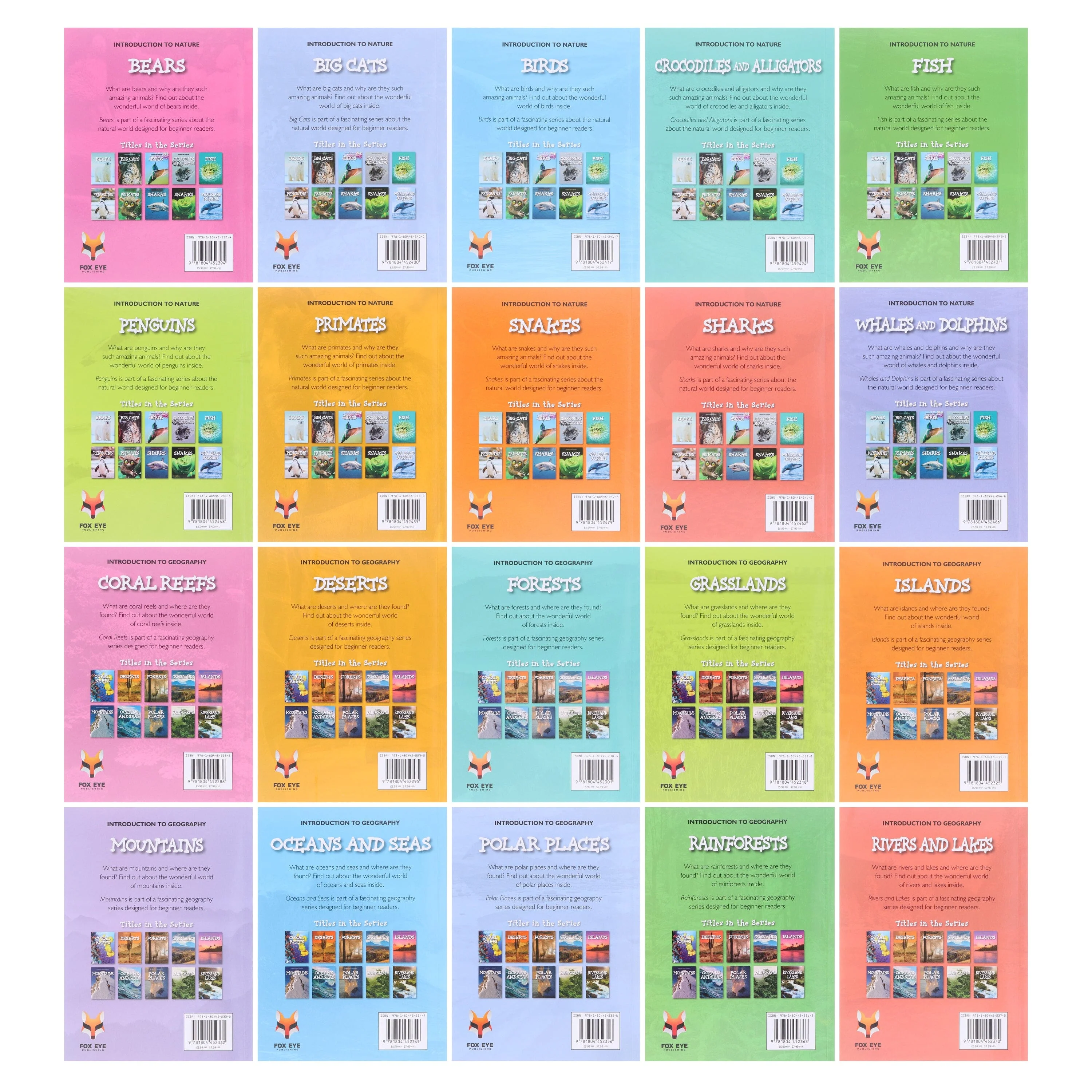 Introduction to Nature and Geography by Jasmine Brooke 20 Book Collection Box Set - Ages 7+ - Paperback - Image 3