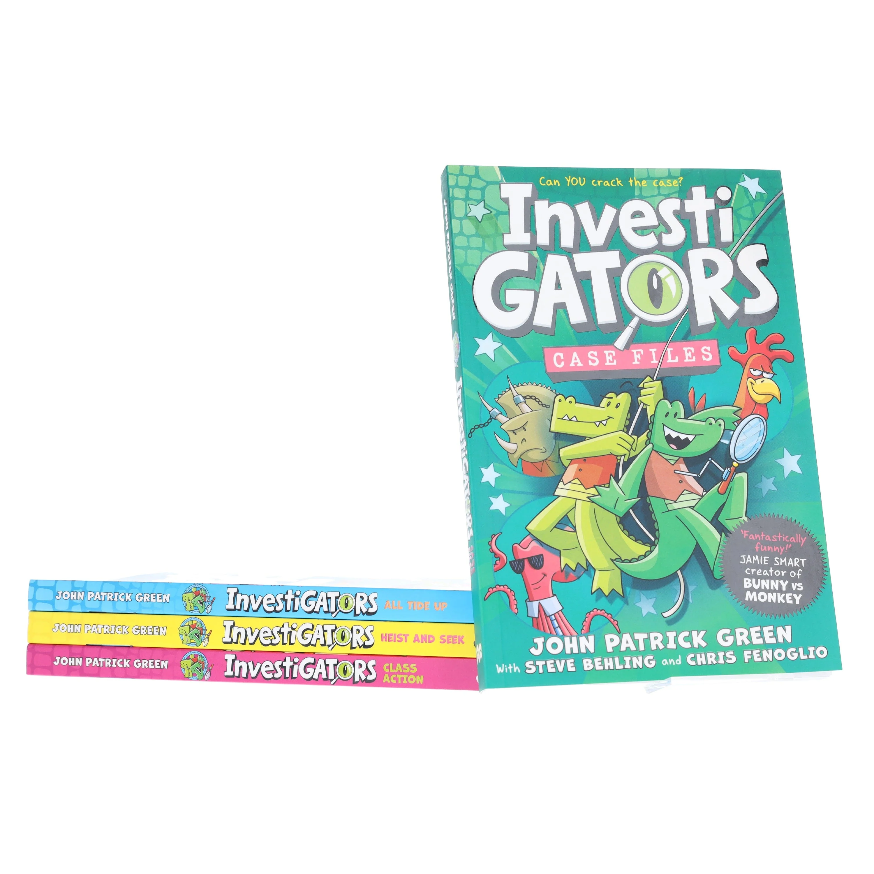 InvestiGators Series Books (6-9) by John Patrick Green 4 Books Collection Set - Ages 7-9 - Paperback - Image 4