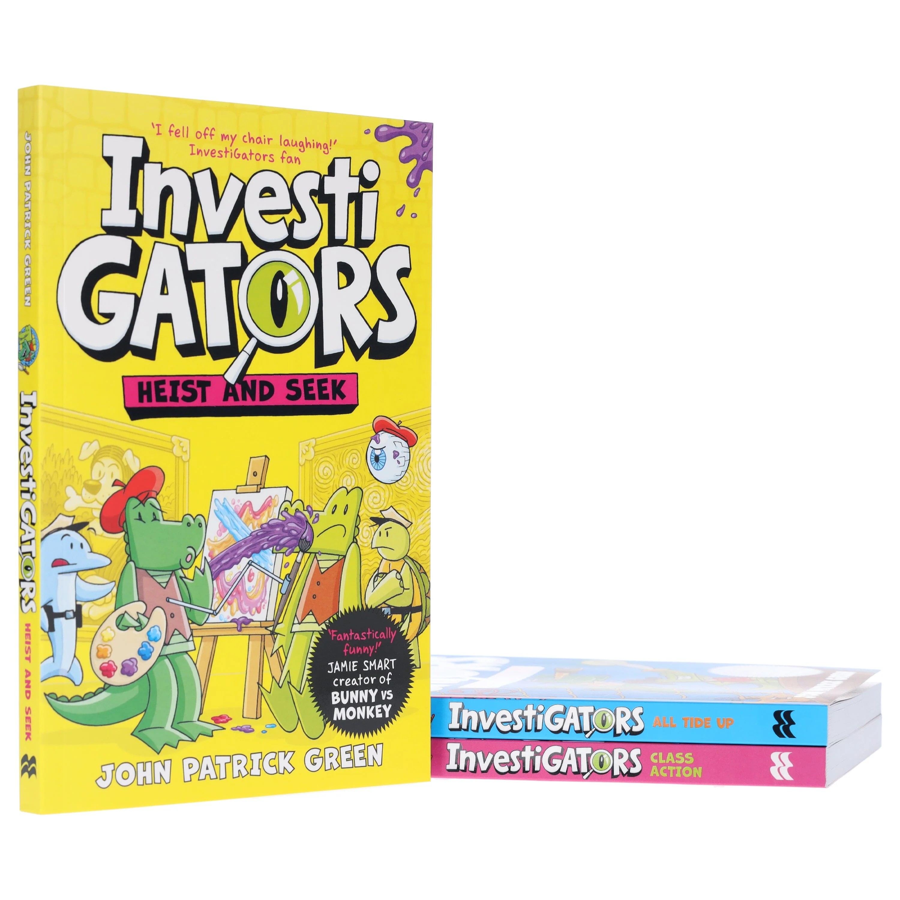 InvestiGators Series Books (6-8) by John Patrick Green 3 Books Collection Set - Ages 7-9 - Paperback - Image 5