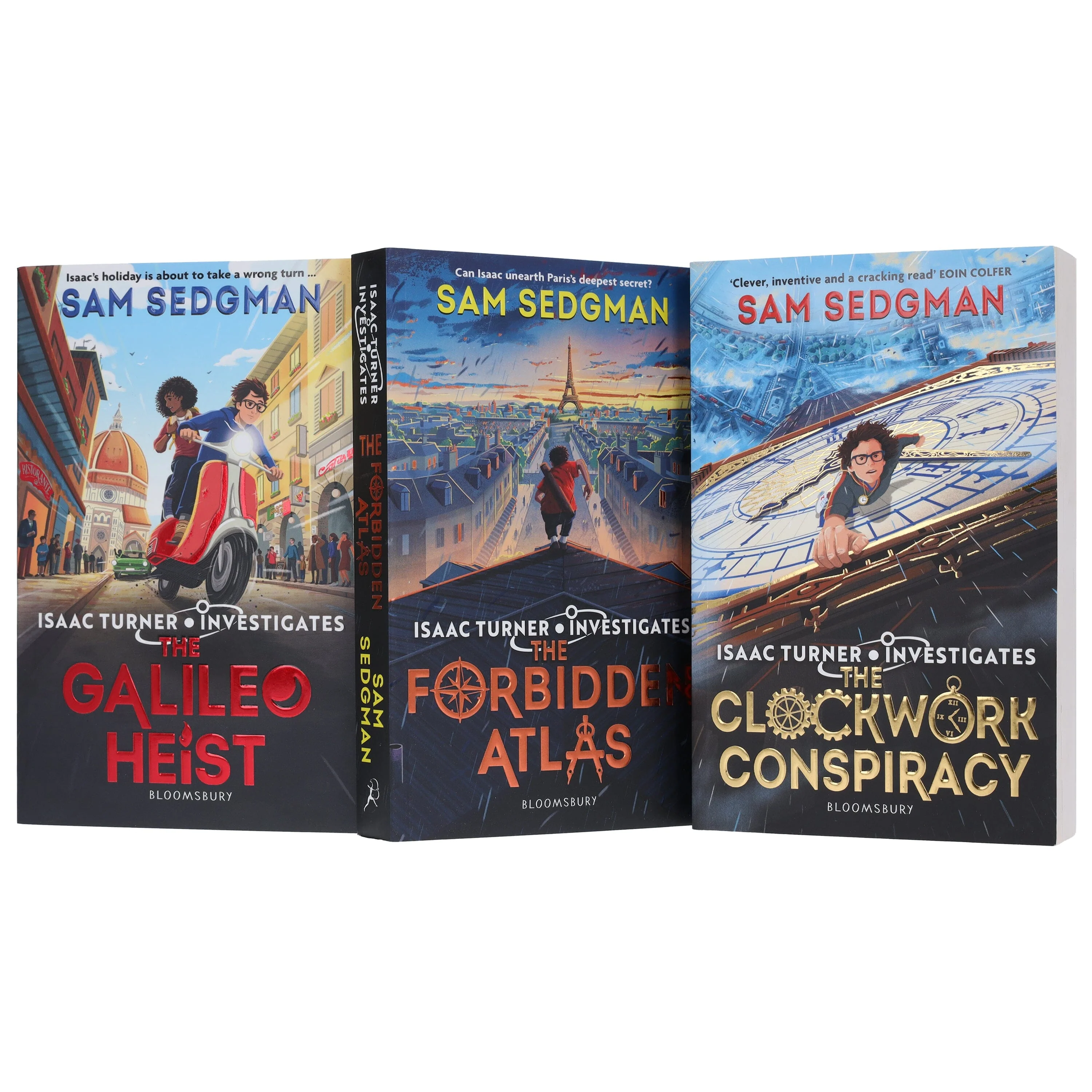 Isaac Turner Investigates Series by Sam Sedgman 3 Books Collection Set - Ages 9-12 - Paperback - Image 4