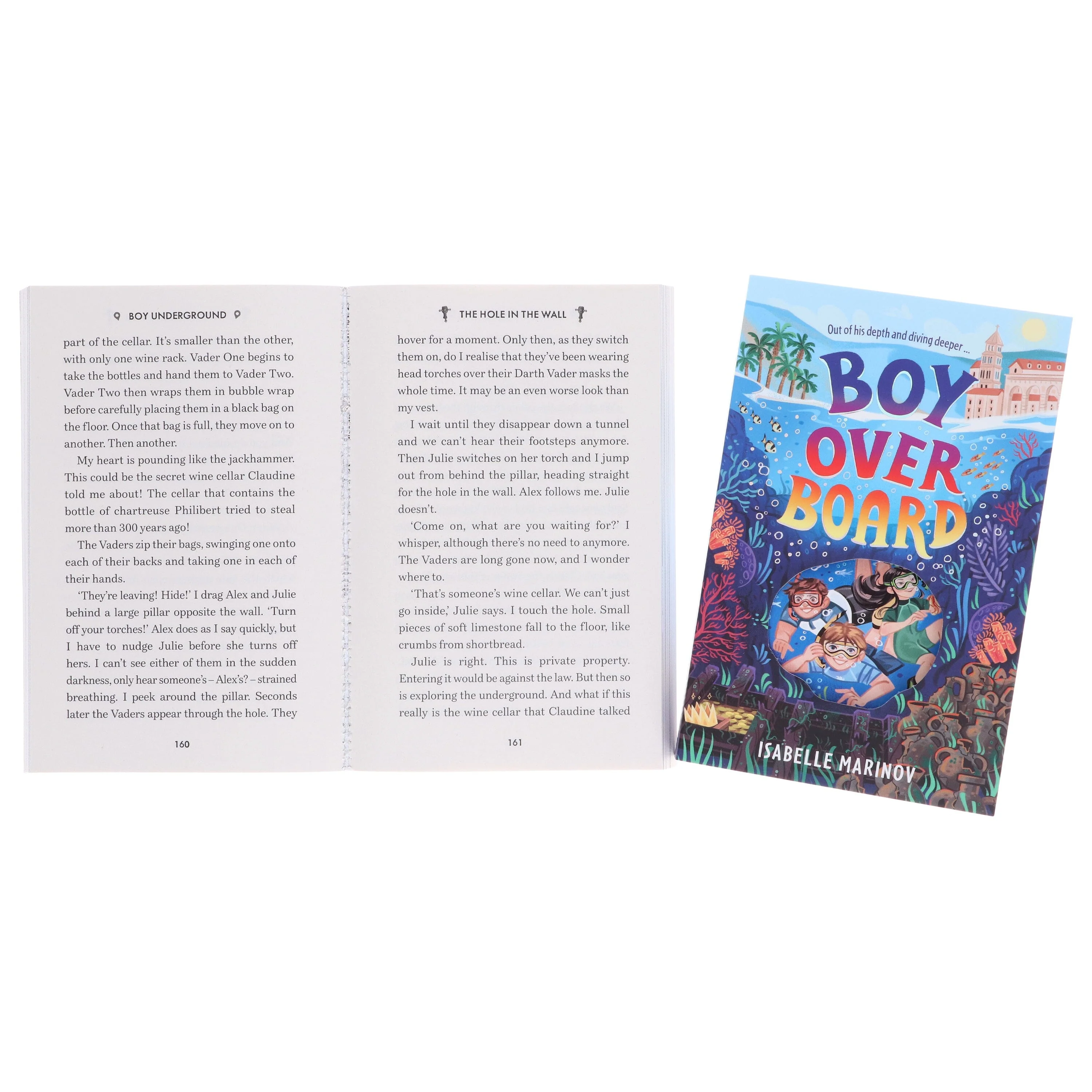 Isabelle Marinov Collection (Boy Underground & Boy Overboard) 2 Books Set - Ages 9-14 - Paperback - Image 6