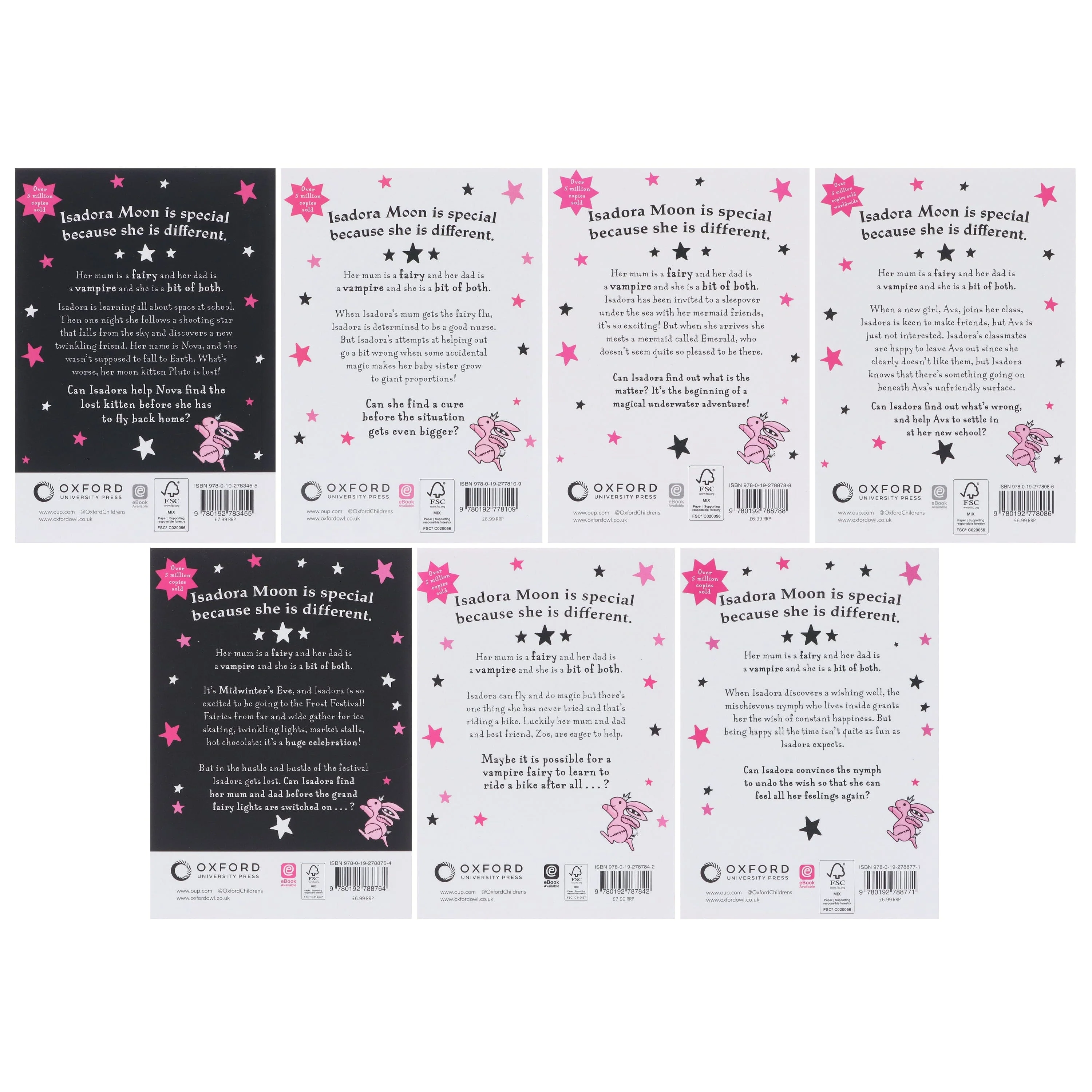 Isadora Moon Series By Harriet Muncaster: illustrated 7 Books Collection Set - Ages 5+ - Paperback - Image 3